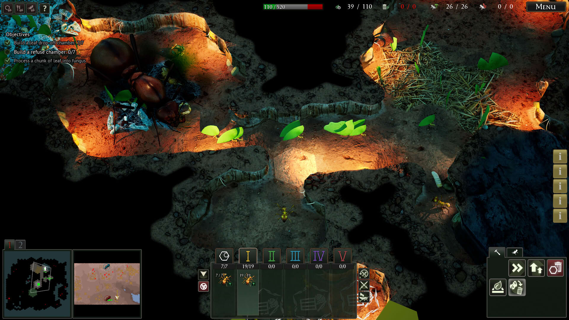 Screenshot for Empires of the Undergrowth