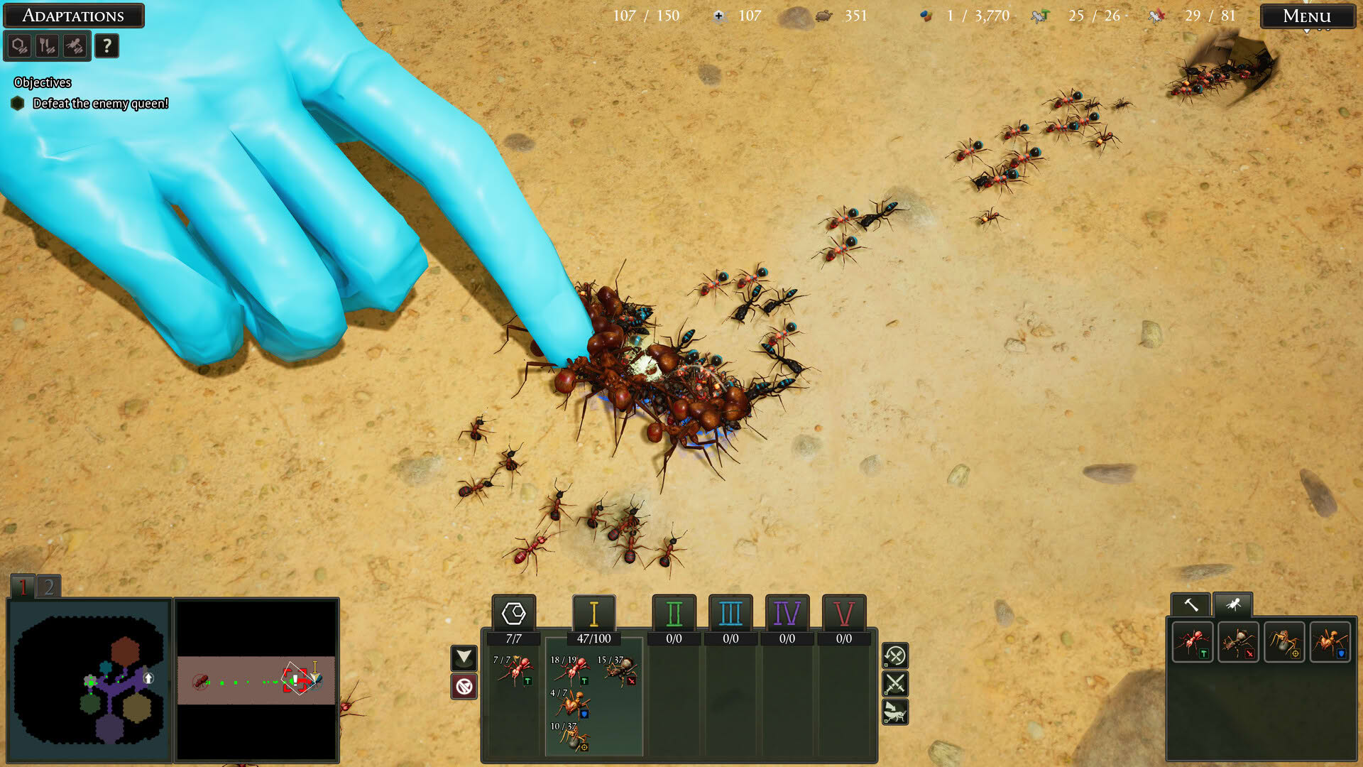 Screenshot for Empires of the Undergrowth