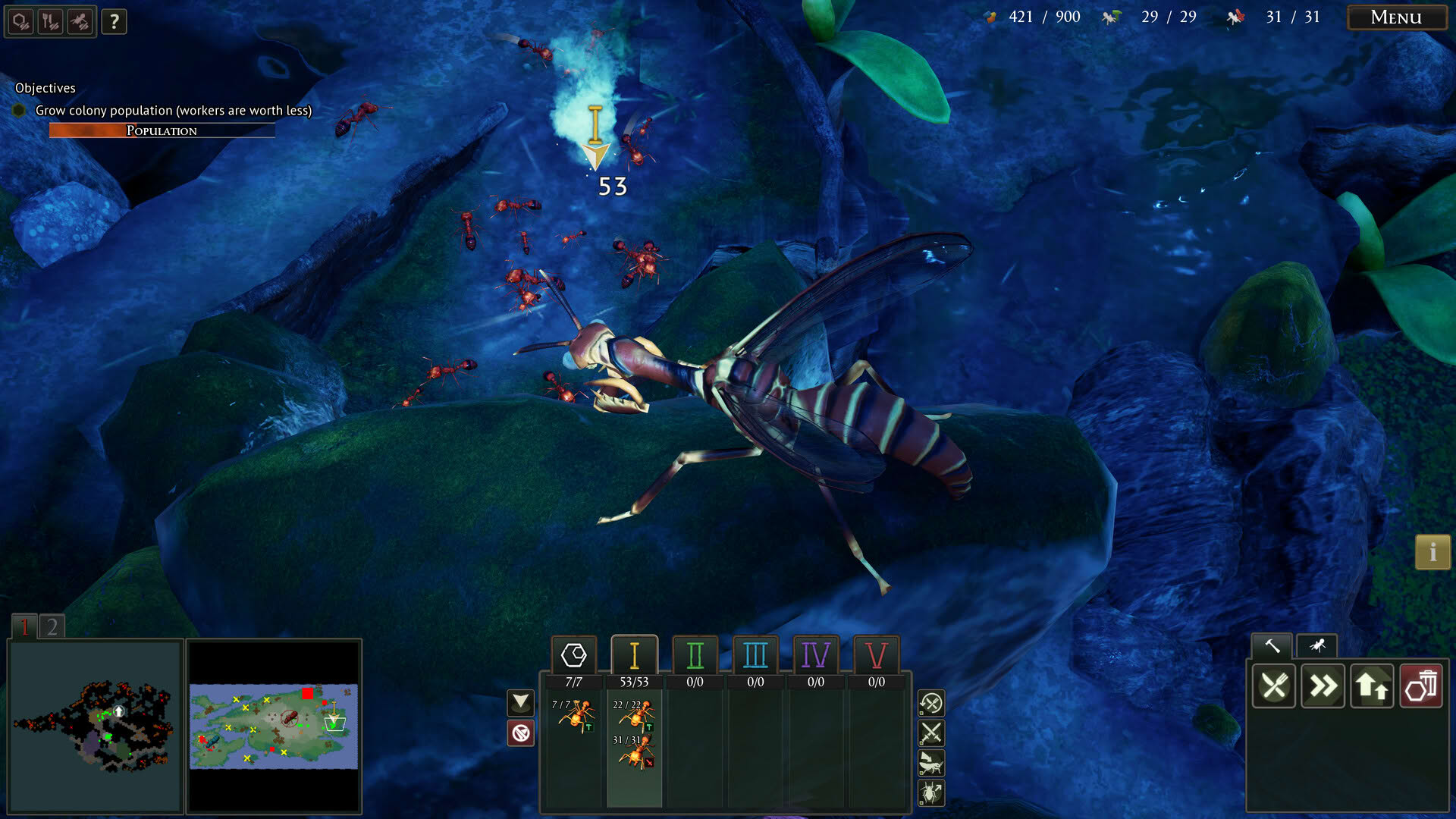 Screenshot for Empires of the Undergrowth