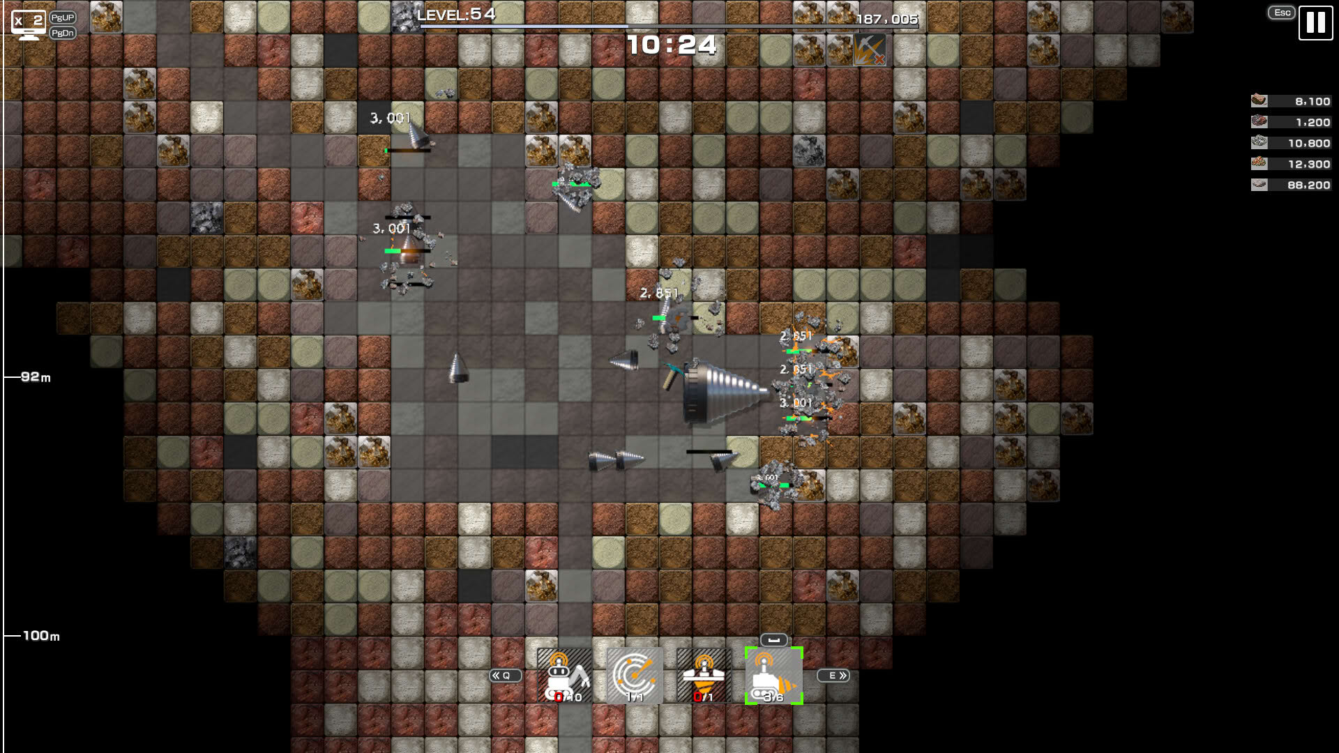 Screenshot for Minerals: Deep Core Mining