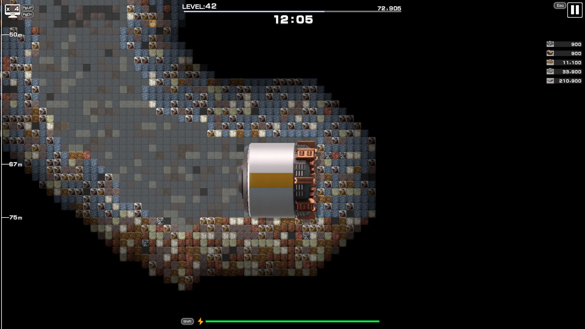 Screenshot for Minerals: Deep Core Mining