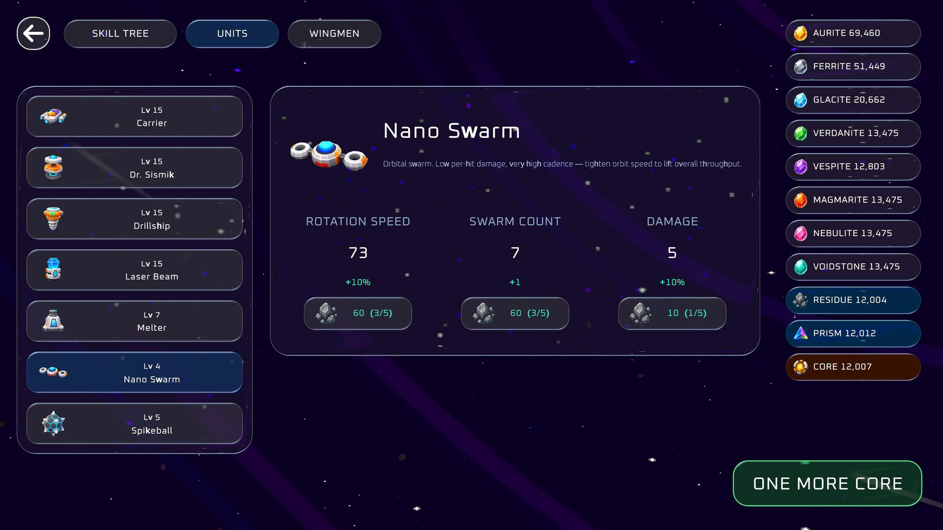Screenshot for One More Core