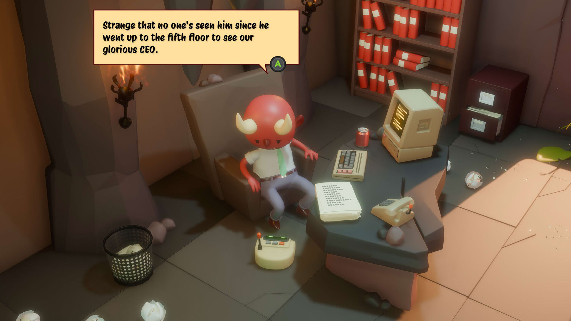 Screenshot for A Corporate Machine