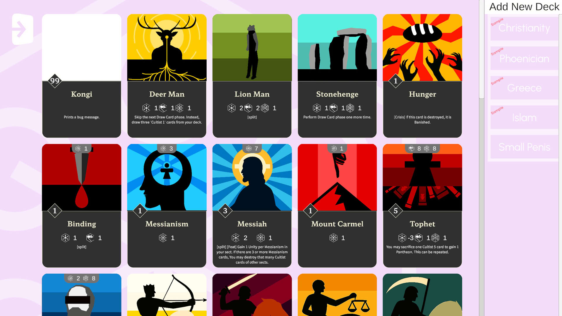 Screenshot for Cultic