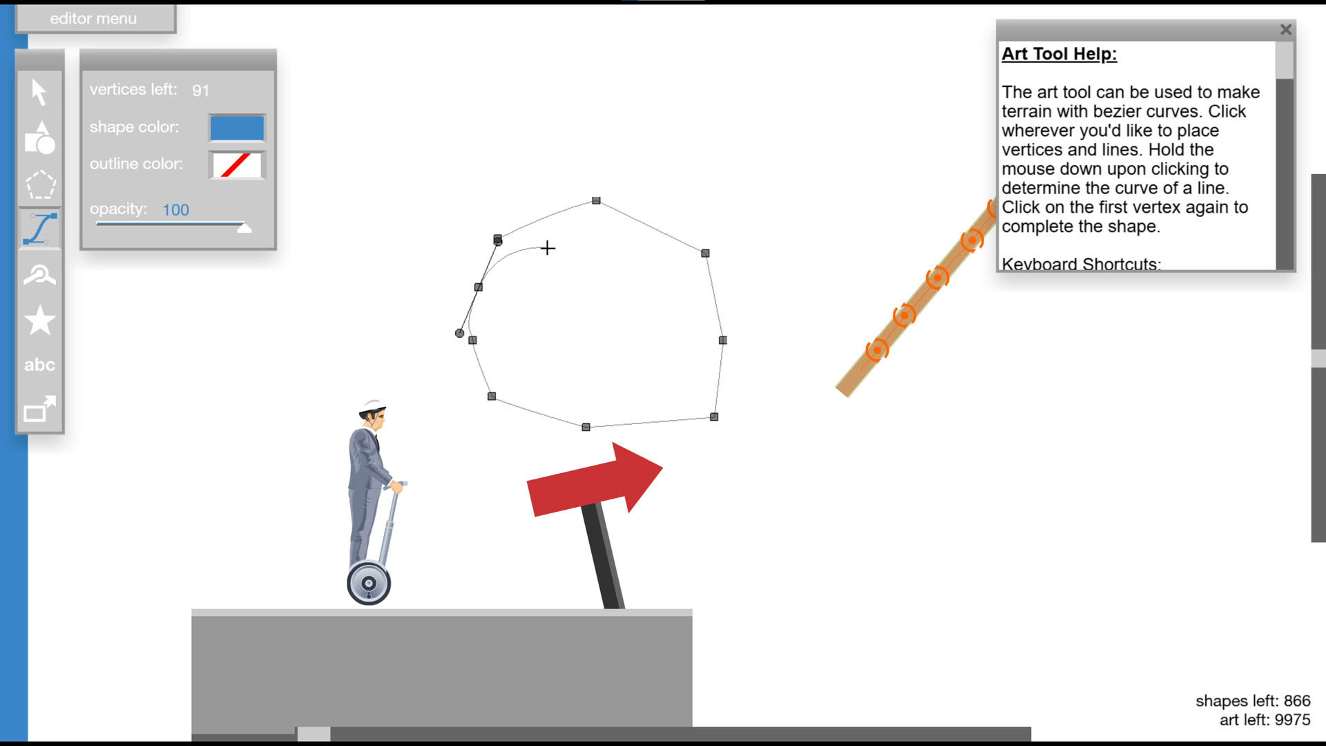 Screenshot for Happy Wheels