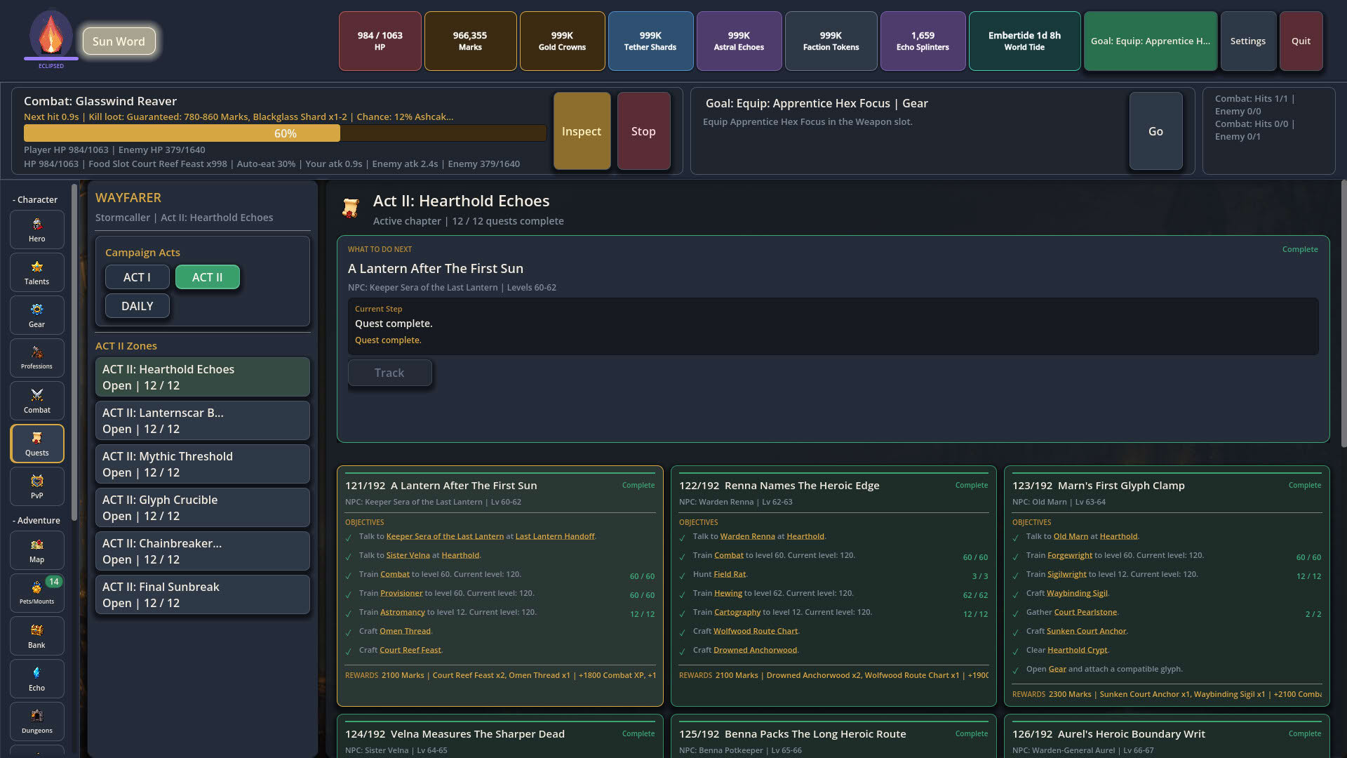 Screenshot for Astaryn: RPG Idler