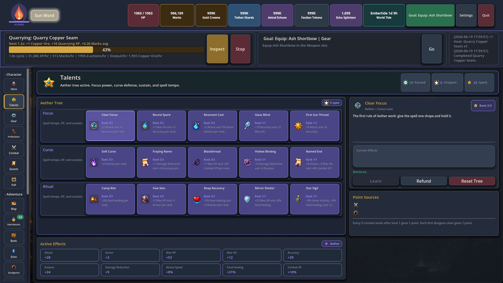 Screenshot for Astaryn: RPG Idler