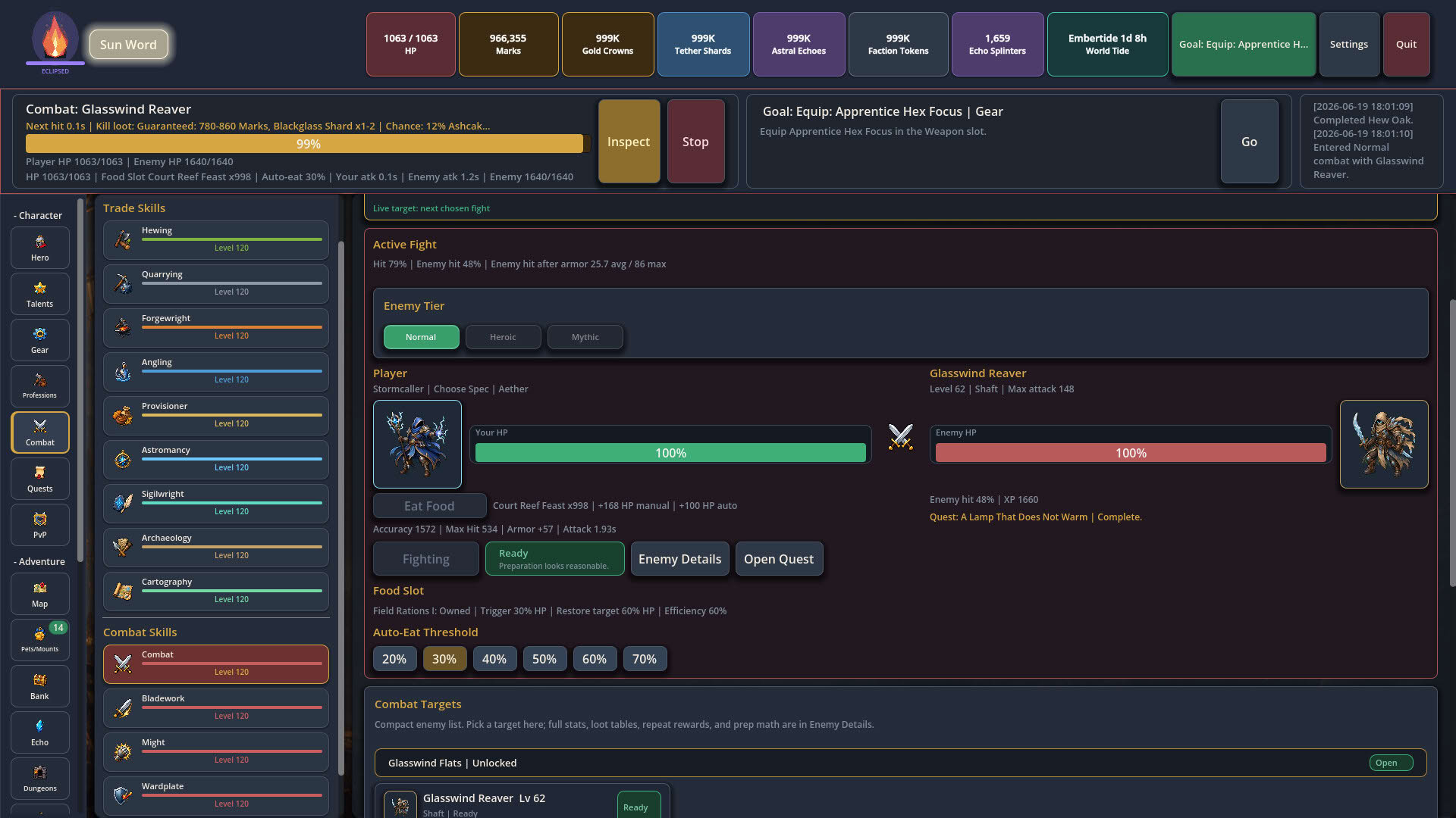 Screenshot for Astaryn: RPG Idler