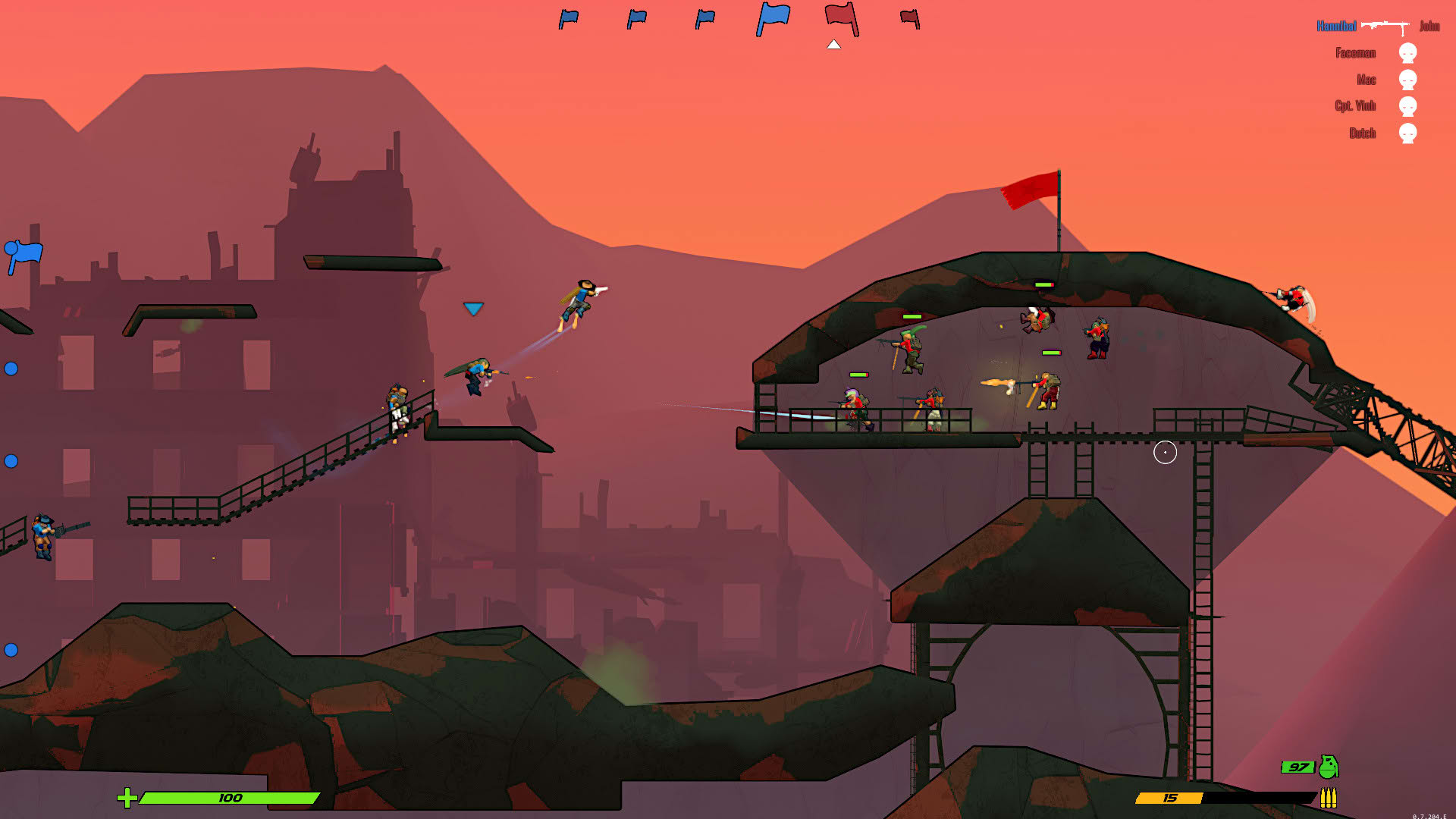 Screenshot for Soldat 2