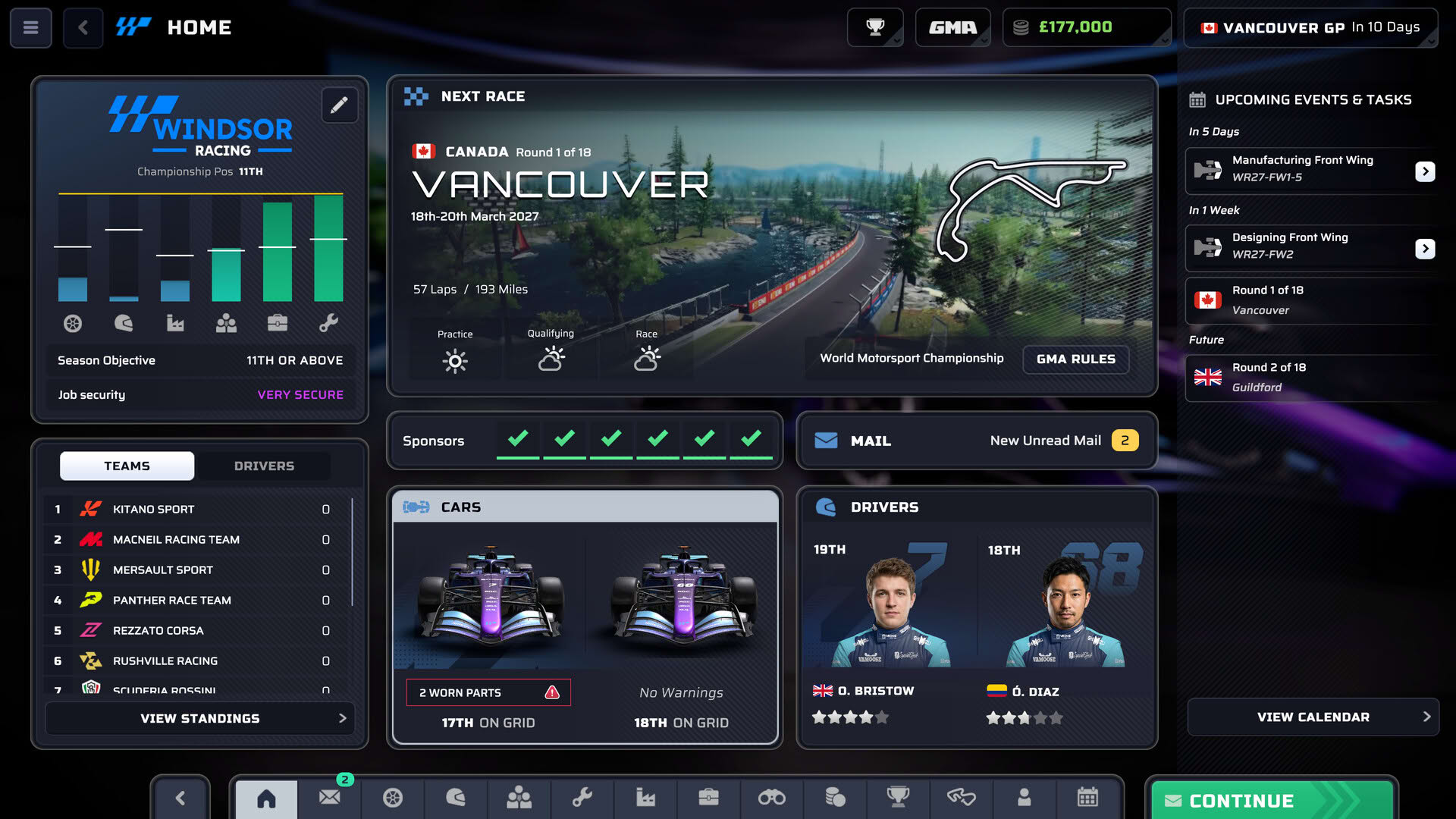 Screenshot for Motorsport Manager 2
