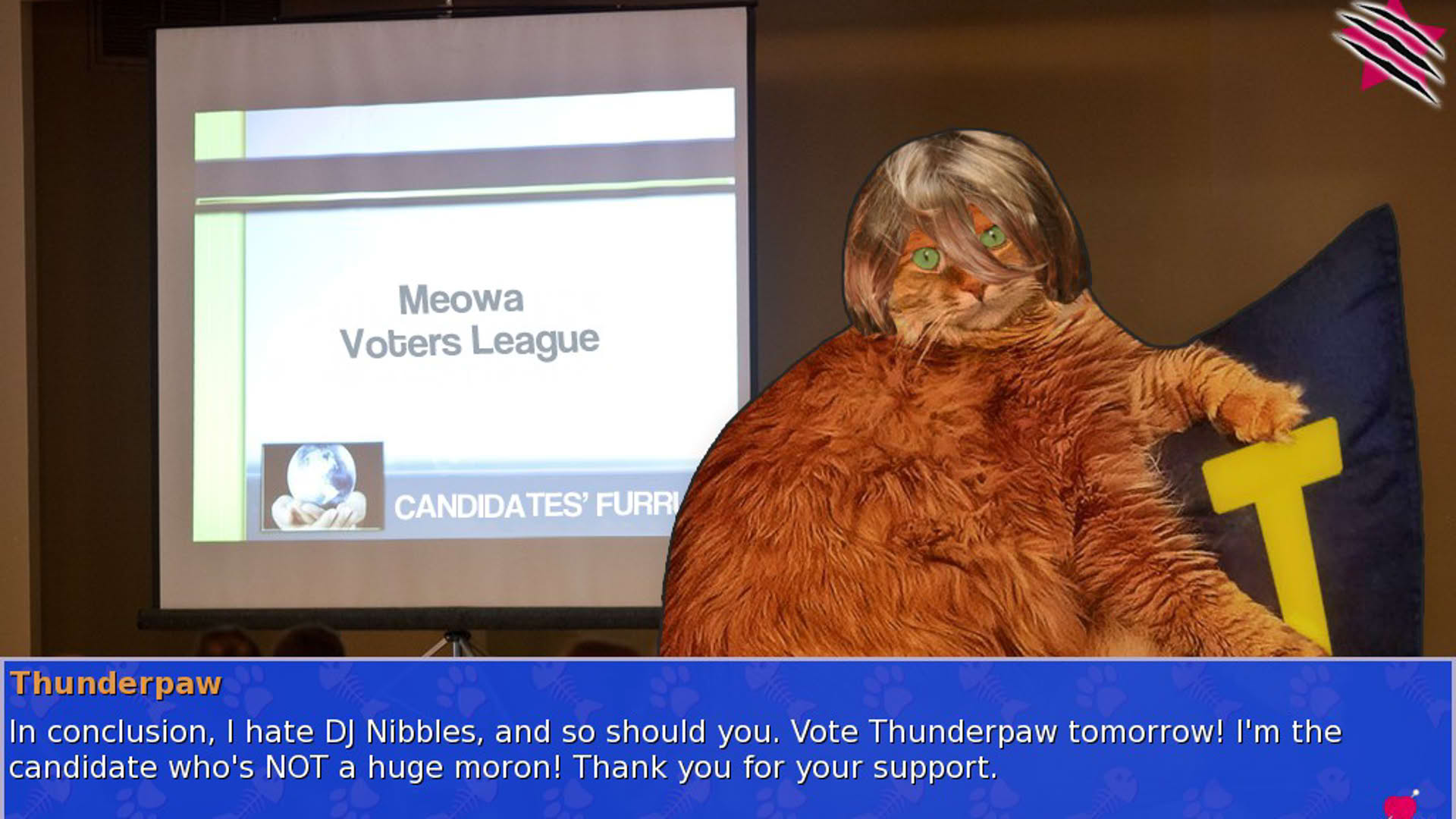 Screenshot for Cat President: A More Purrfect Union