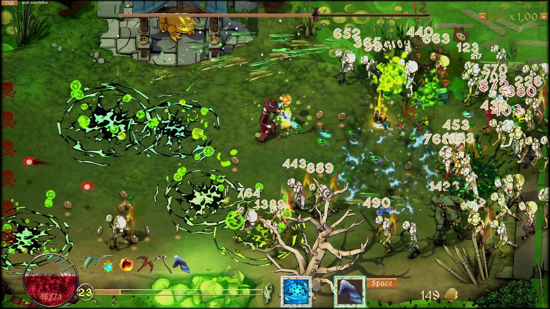 Screenshot for For The Cat! Sorcerer's Revenge