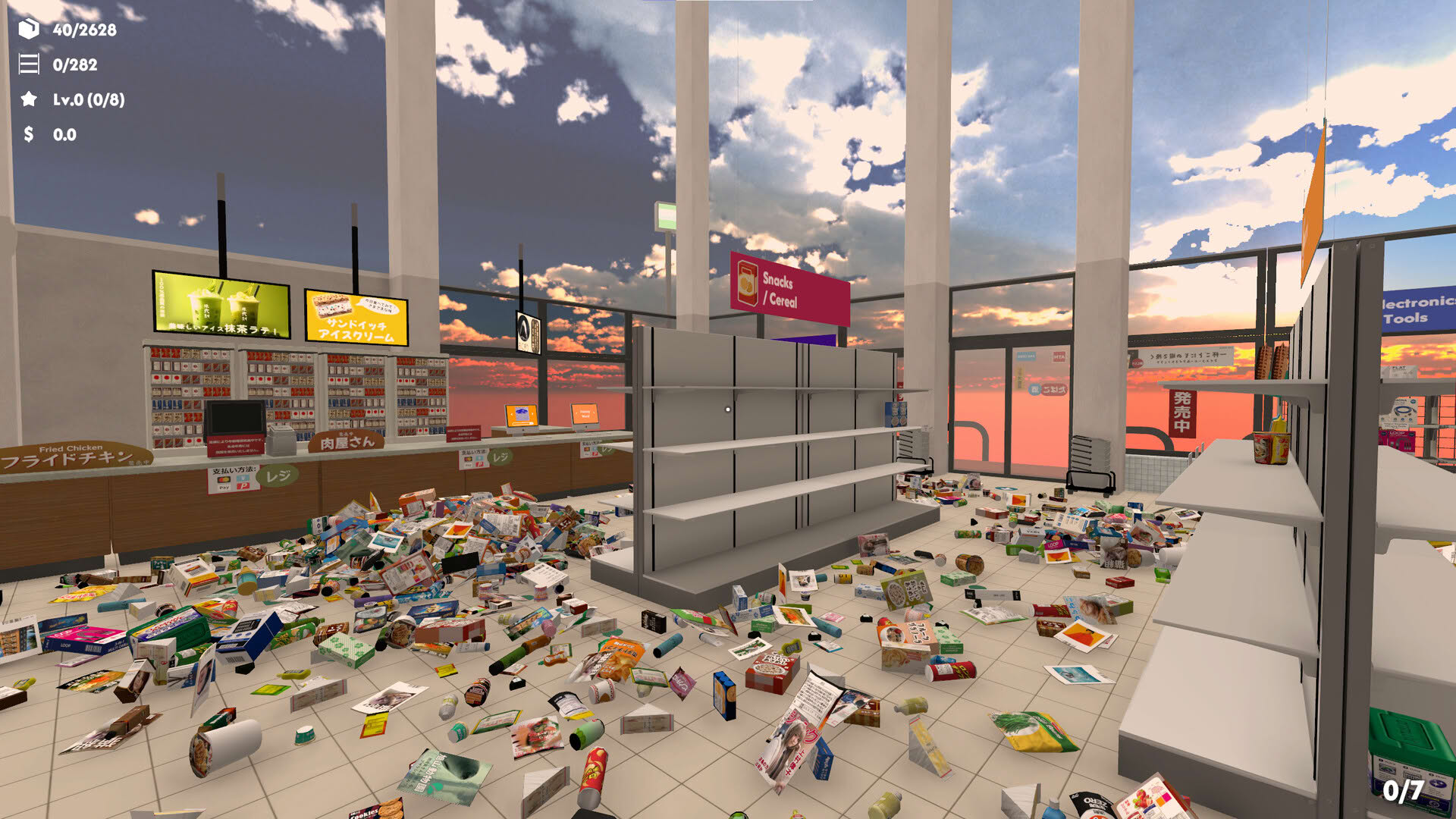 Screenshot for Supermarket Chaos