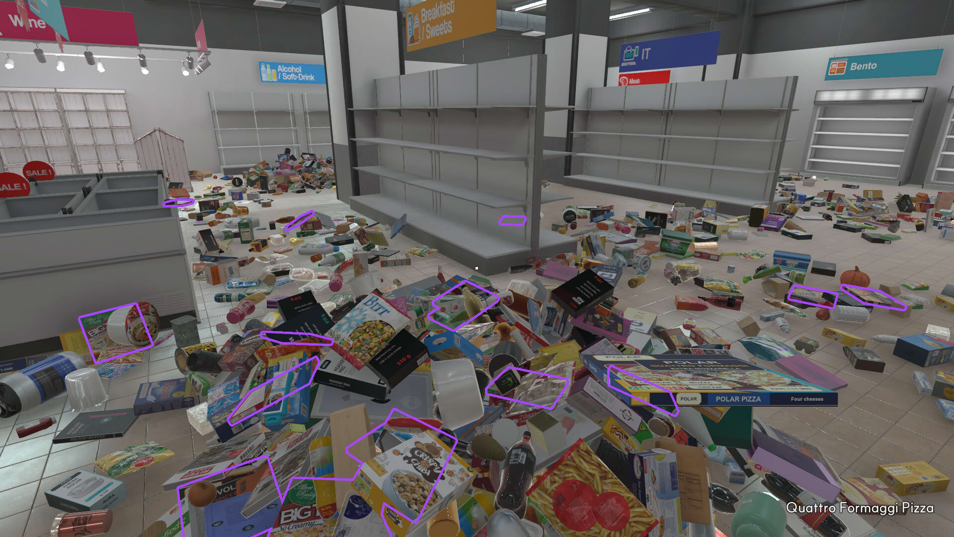 Screenshot for Supermarket Chaos