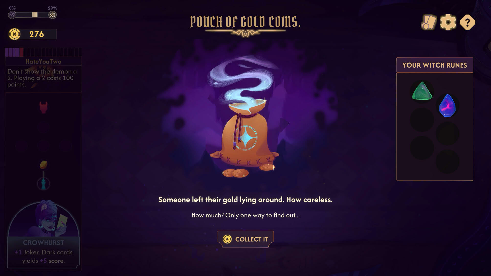 Screenshot for The Demon's Table