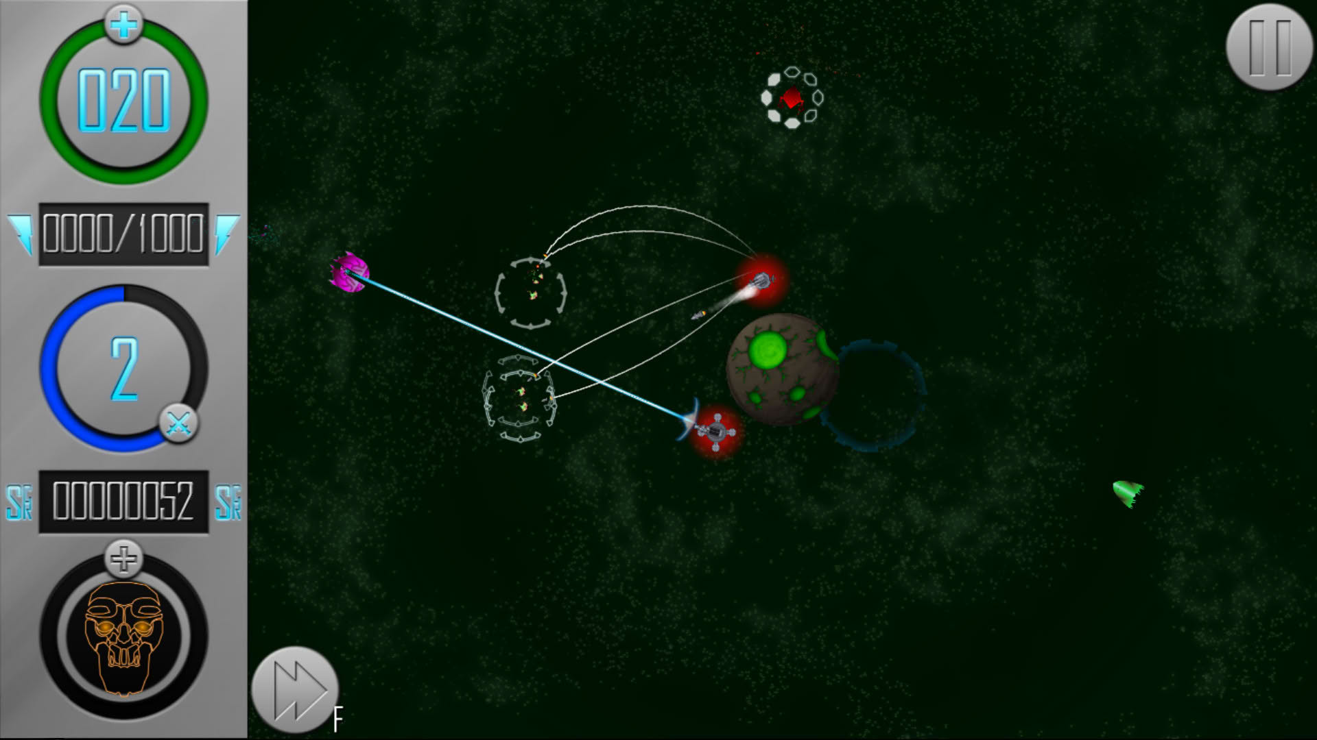 Screenshot for Orbit: Satellite Defense