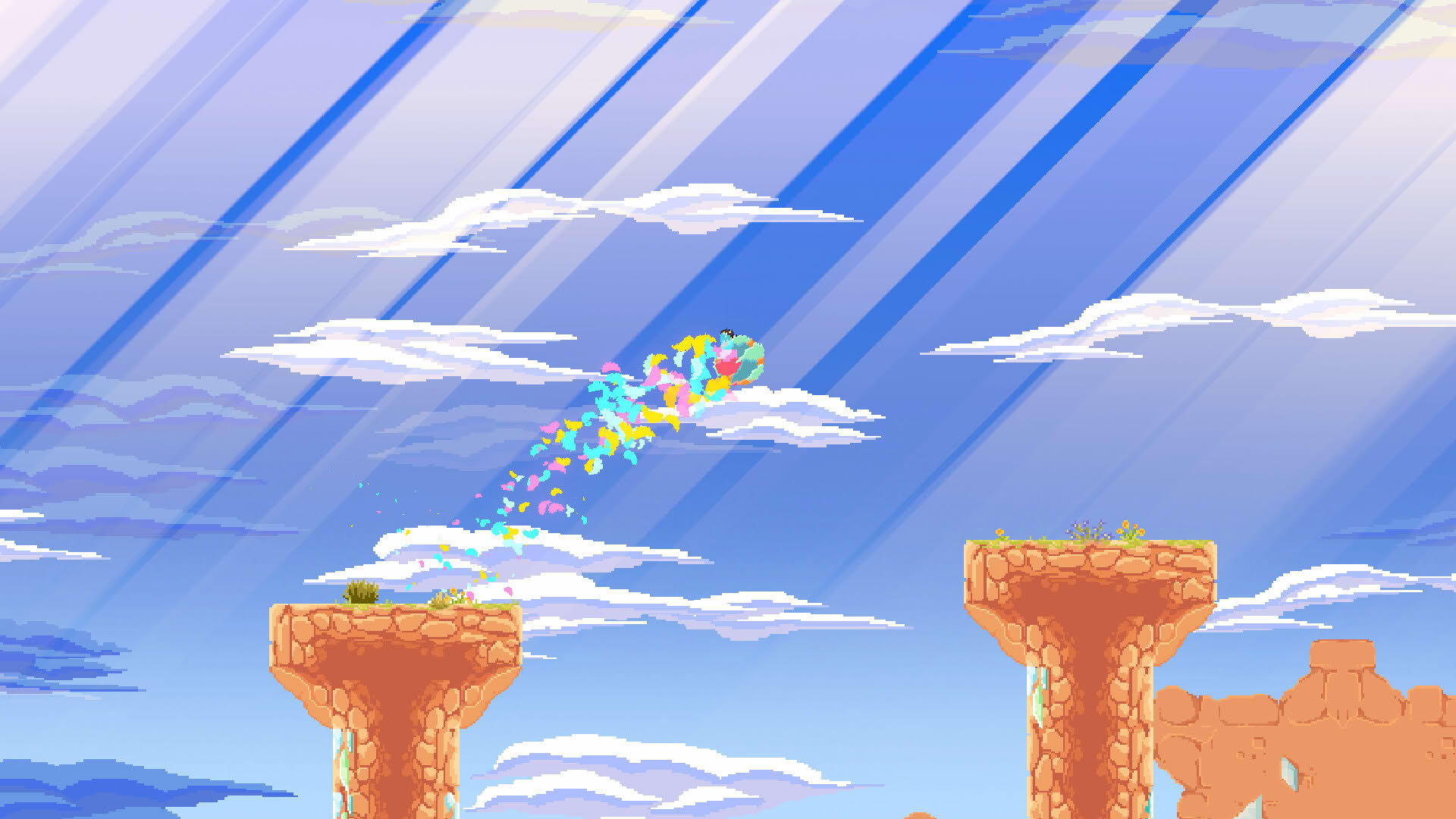 Screenshot for Sky Flowers