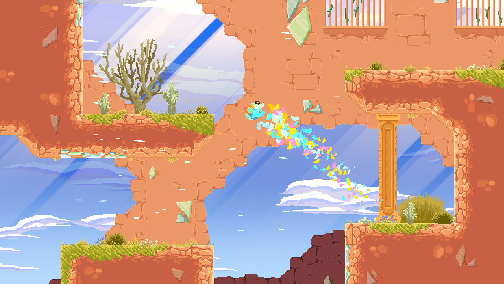 Screenshot for Sky Flowers