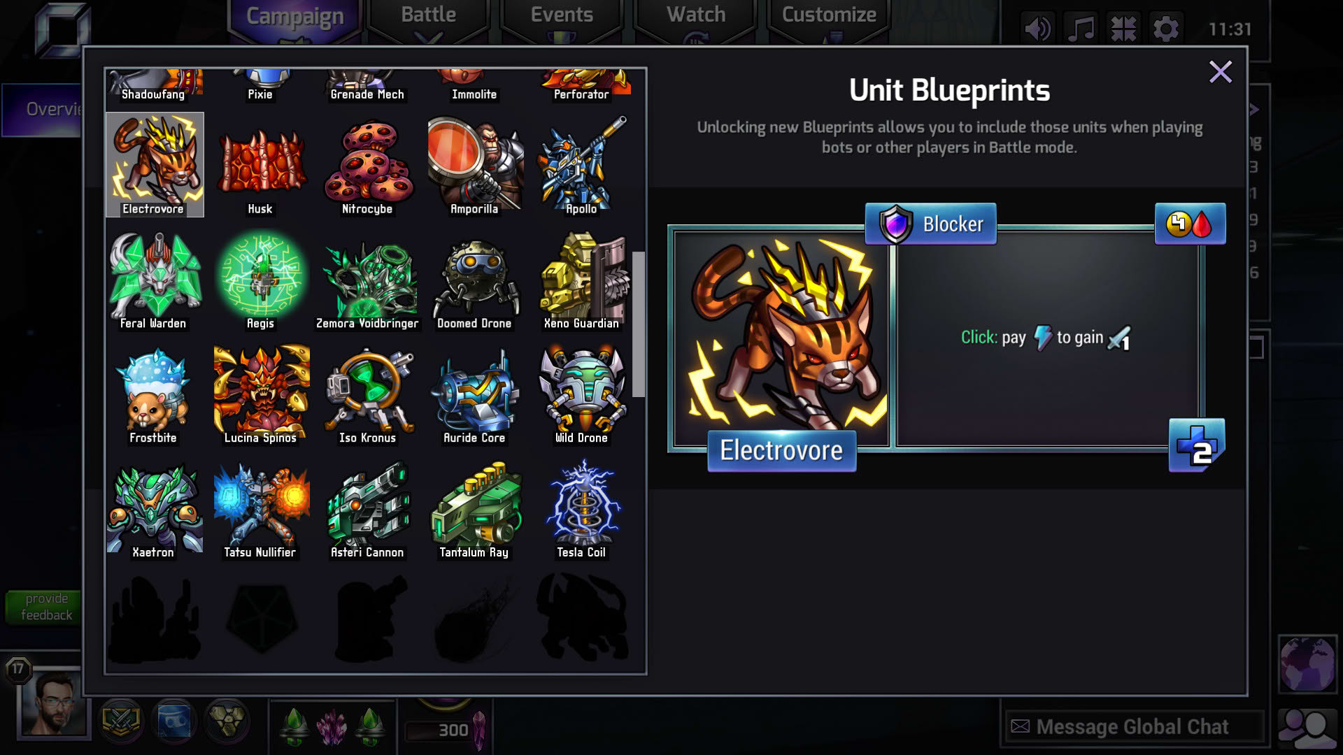 Screenshot for Prismata