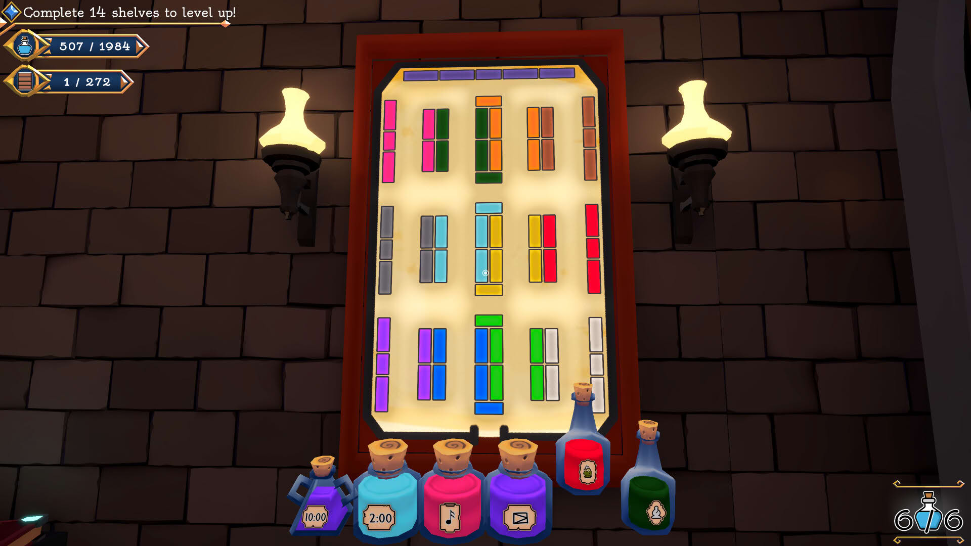 Screenshot for Shelve the Potions!