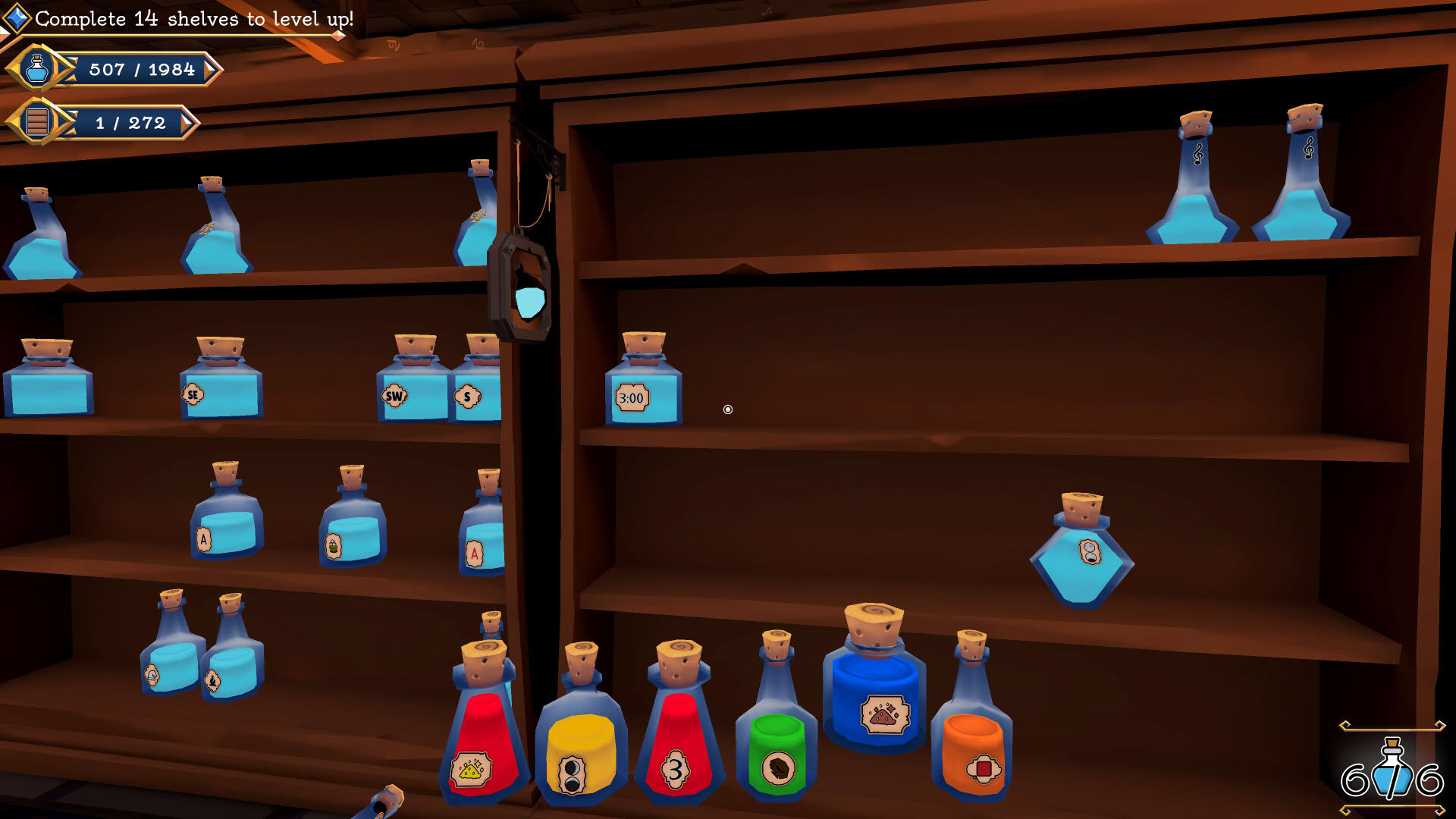 Screenshot for Shelve the Potions!