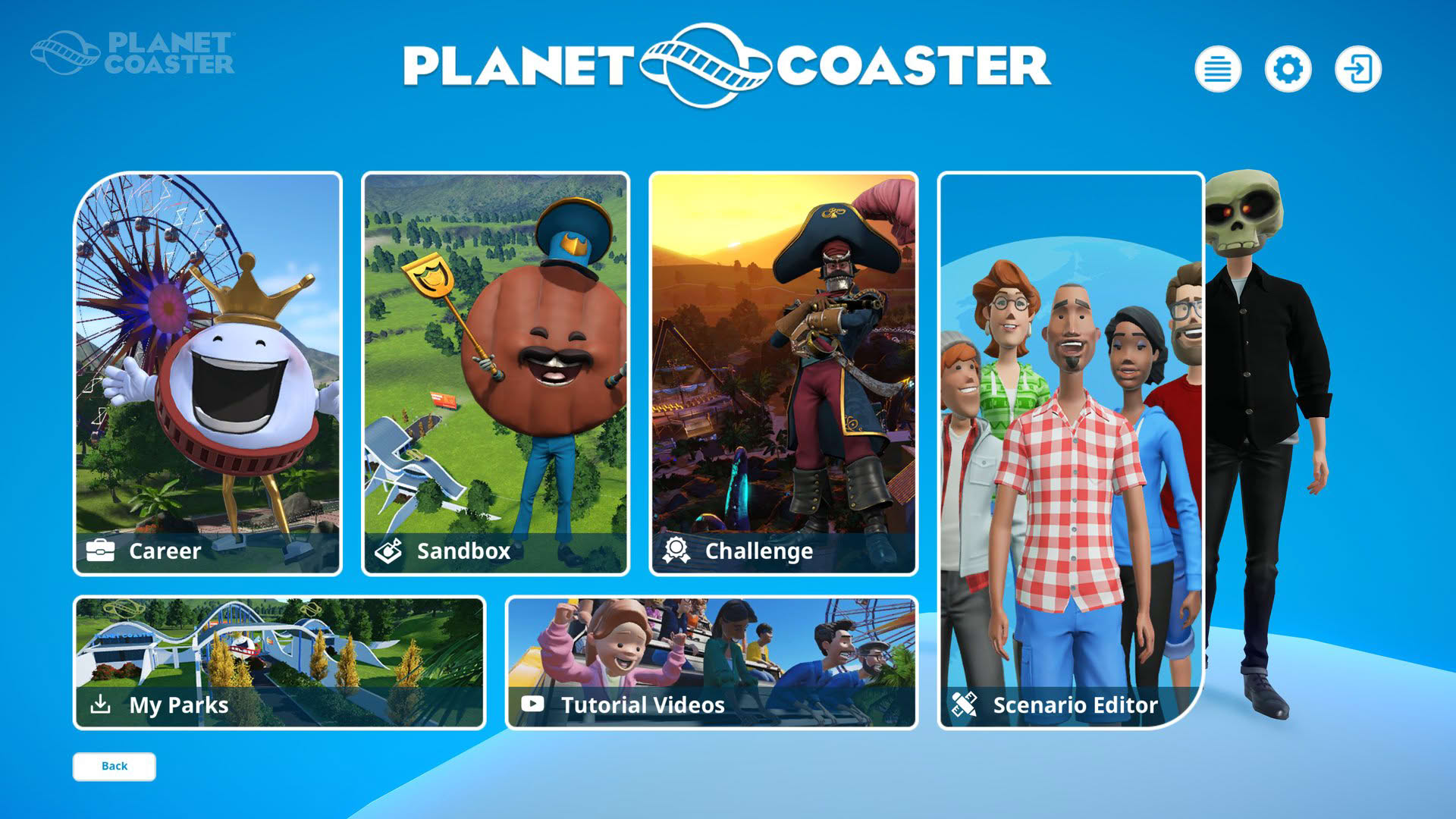 Screenshot for Planet Coaster