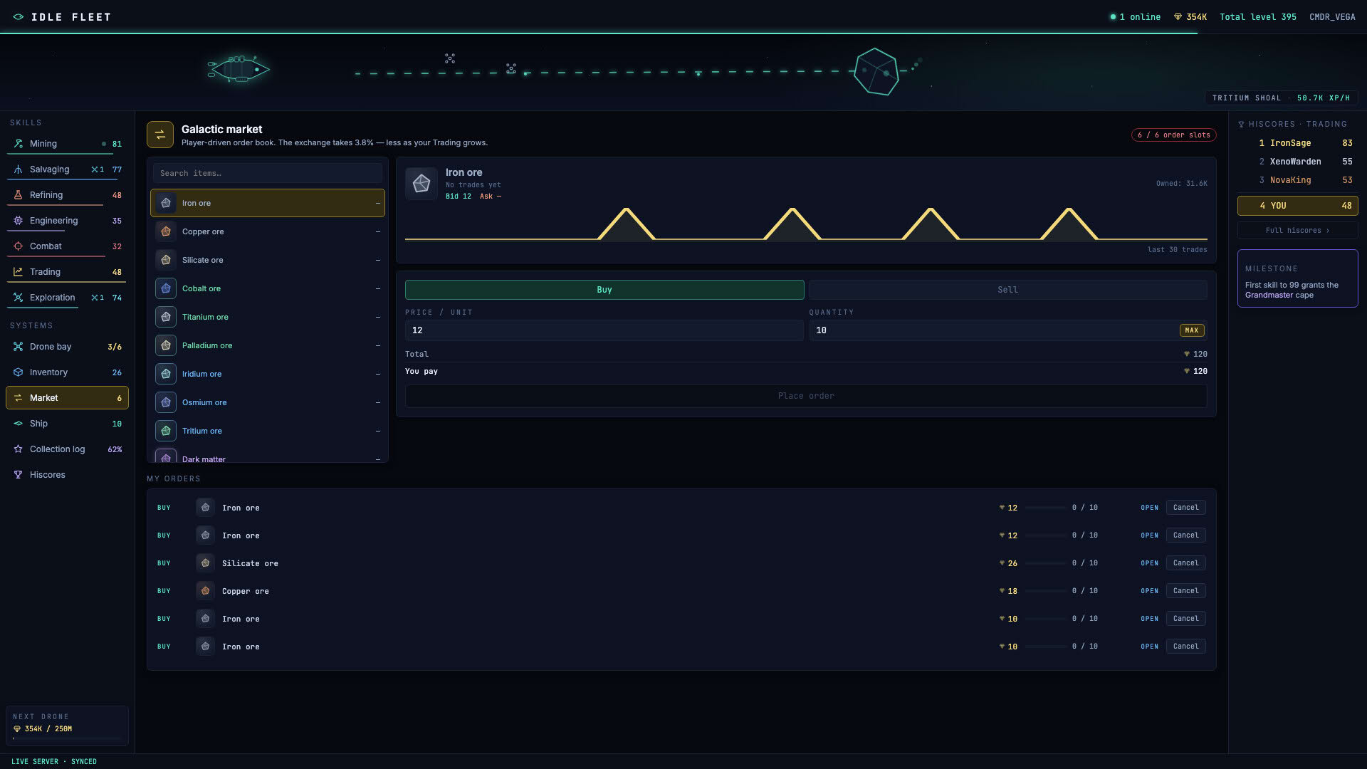 Screenshot for Idle Fleet