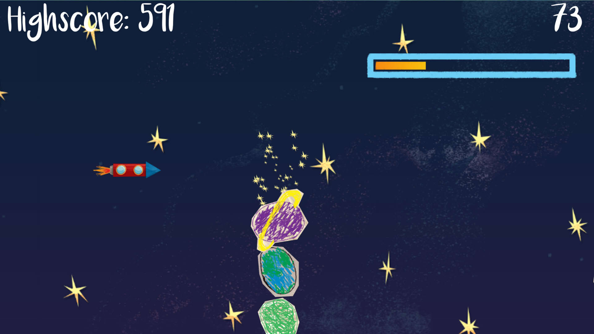 Screenshot for Captain Curve's Intergalactic Space Adventure