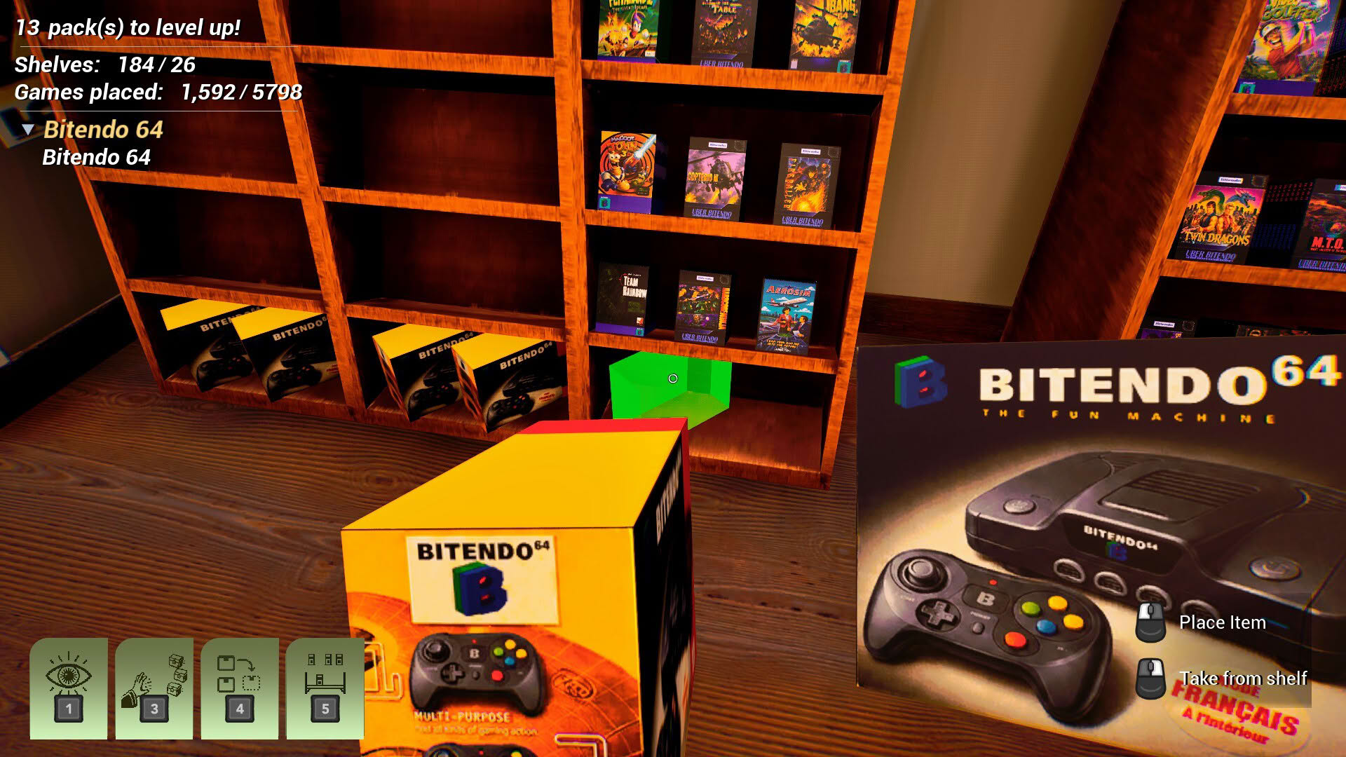 Screenshot for My Cat Scattered Games: Tidy Videogame Supermarket