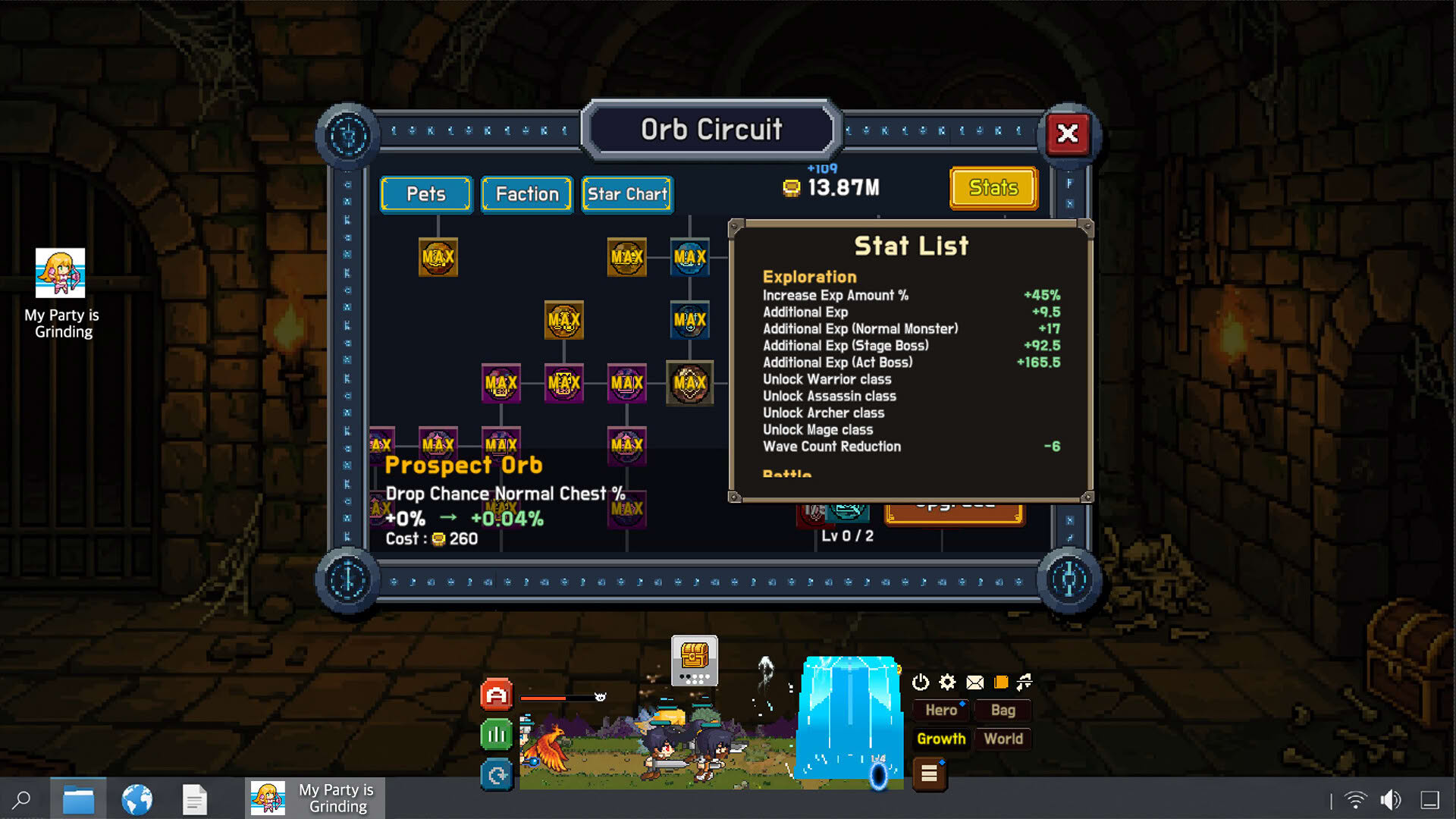 Screenshot for My Party Is Grinding
