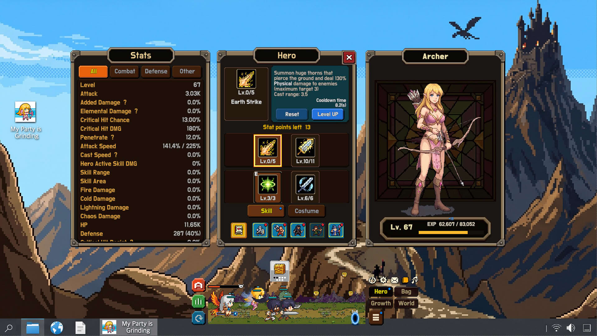Screenshot for My Party Is Grinding