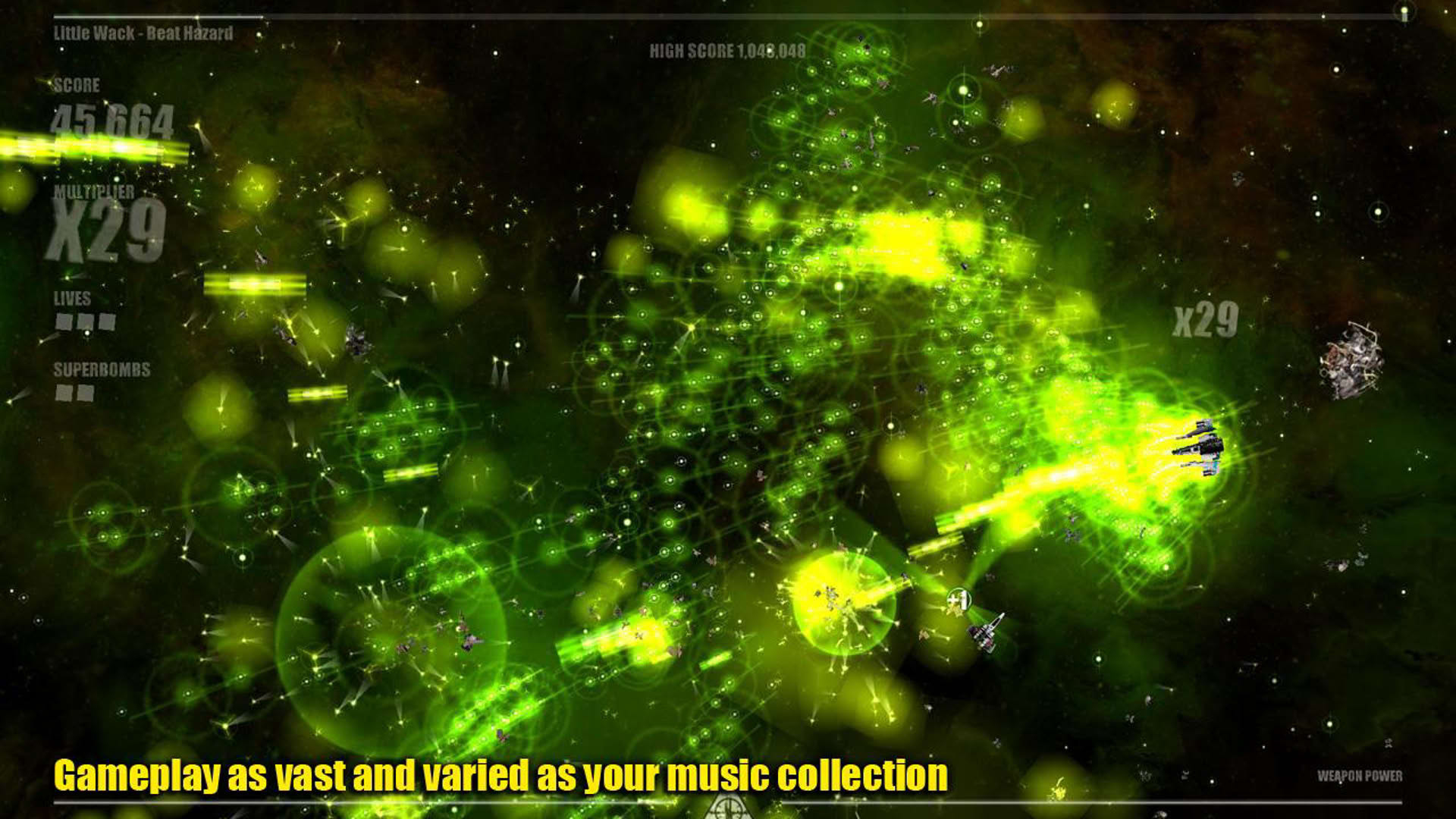 Screenshot for Beat Hazard