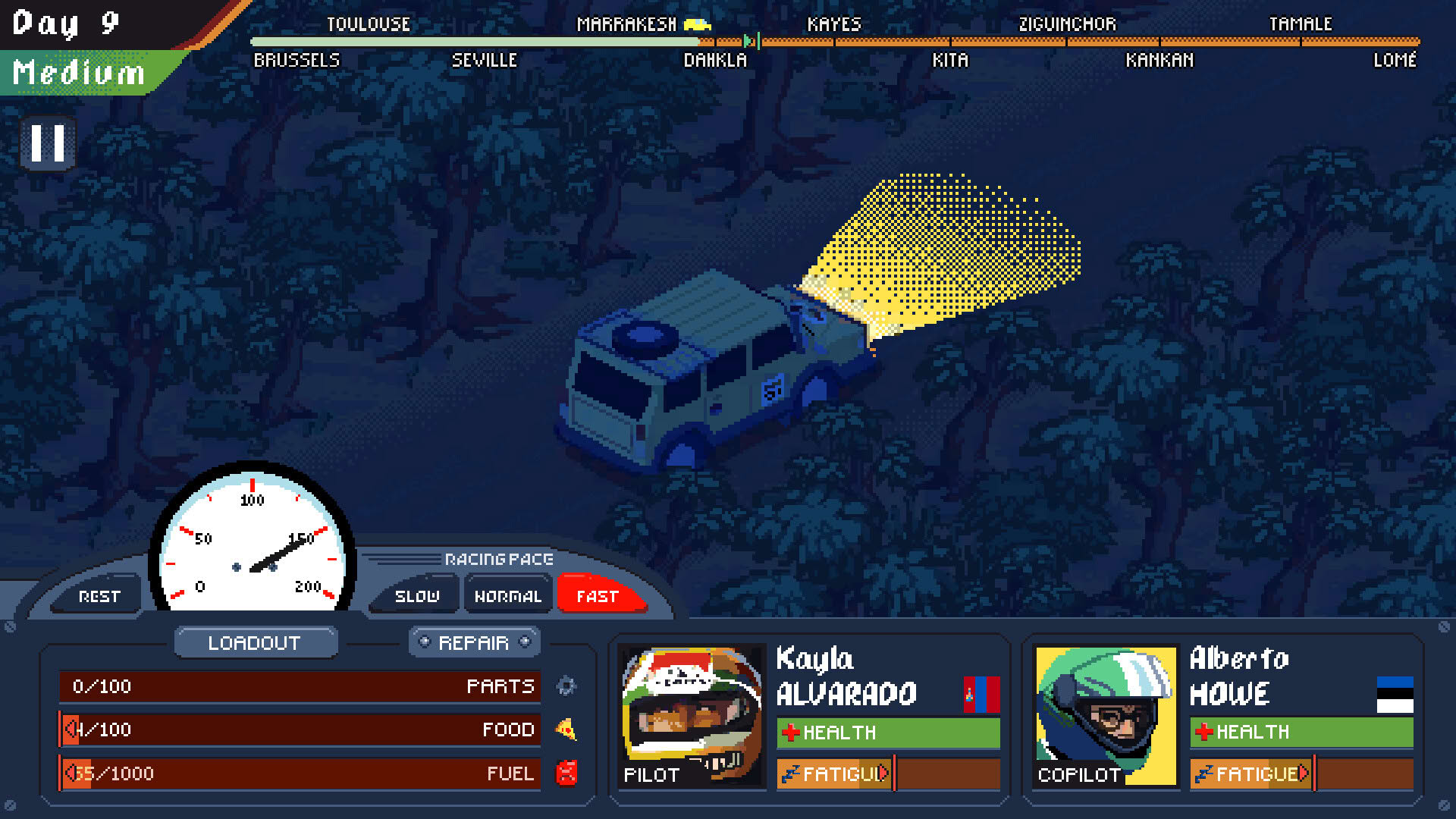 Screenshot for Desert Race Adventures