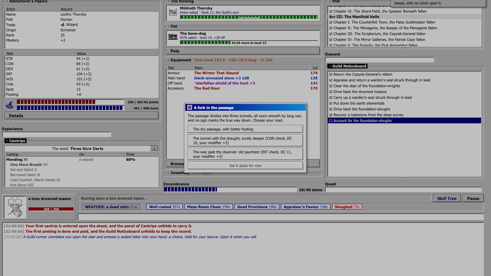 Screenshot for Lowmoor Idle RPG: An Adventurer's Chronicle