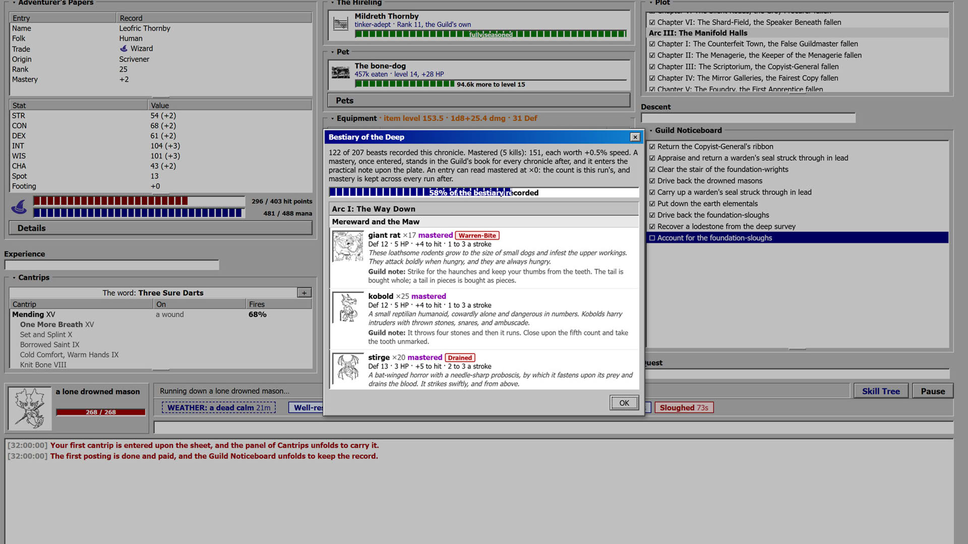 Screenshot for Lowmoor Idle RPG: An Adventurer's Chronicle