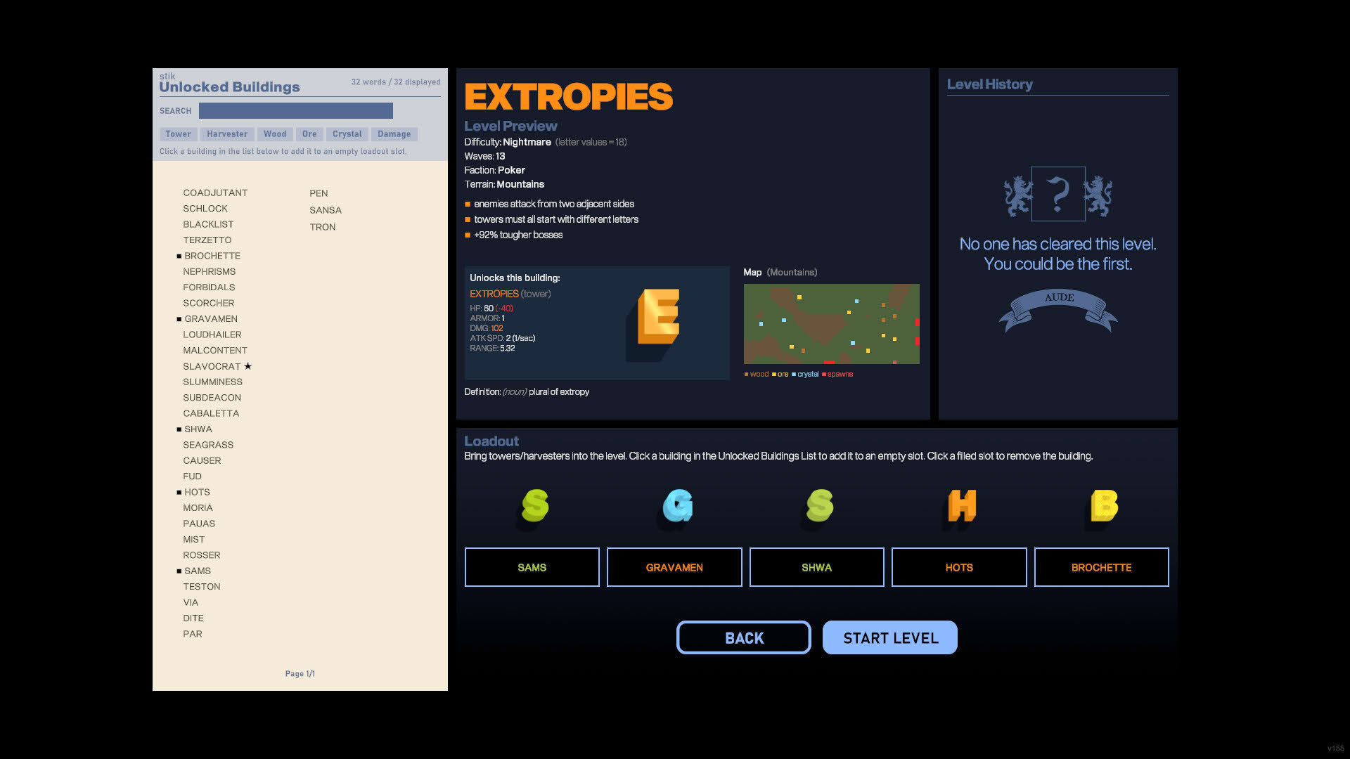Screenshot for Towers of Babble