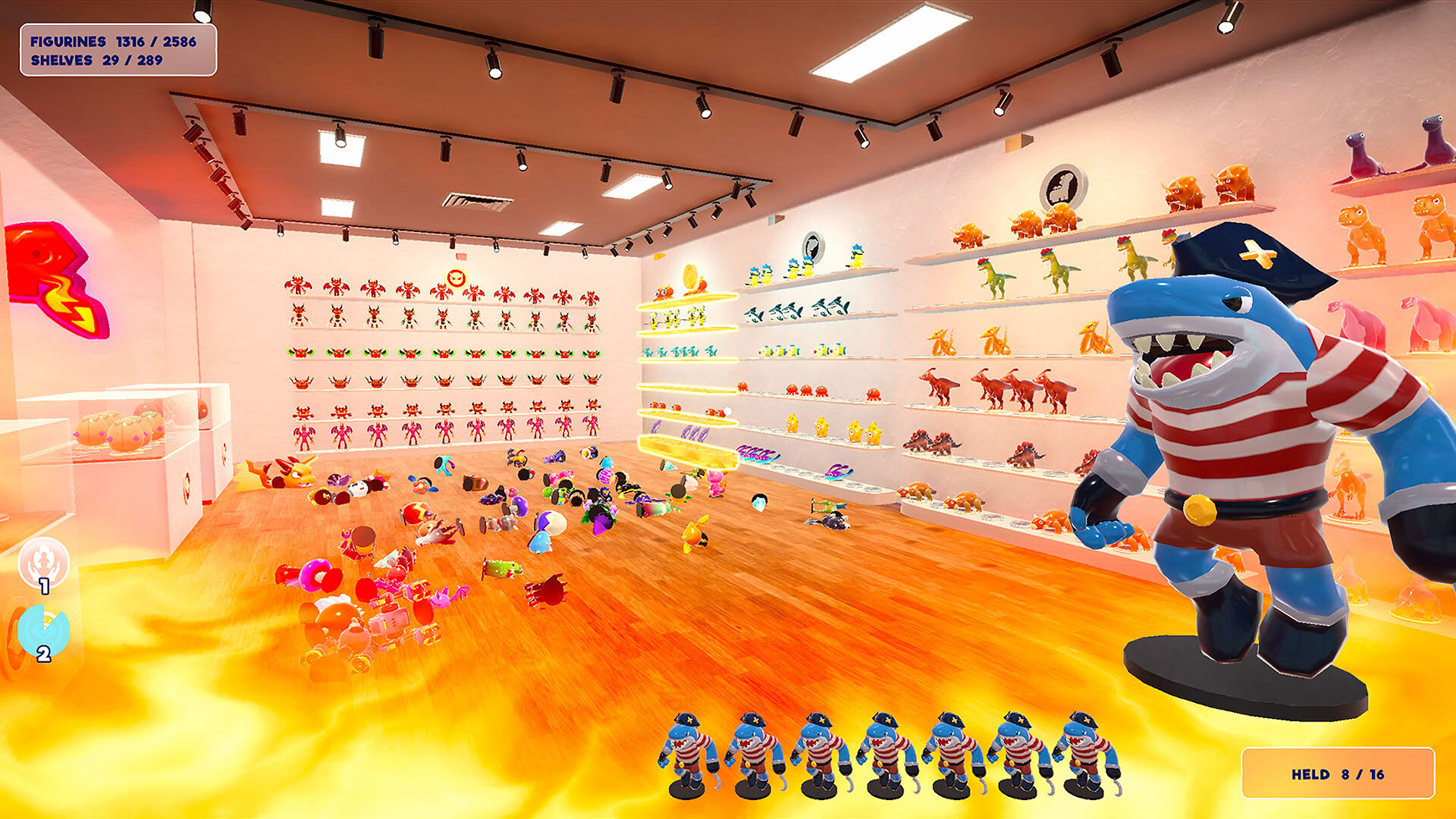 Screenshot for Monster Museum: Tidy Up the Collection!