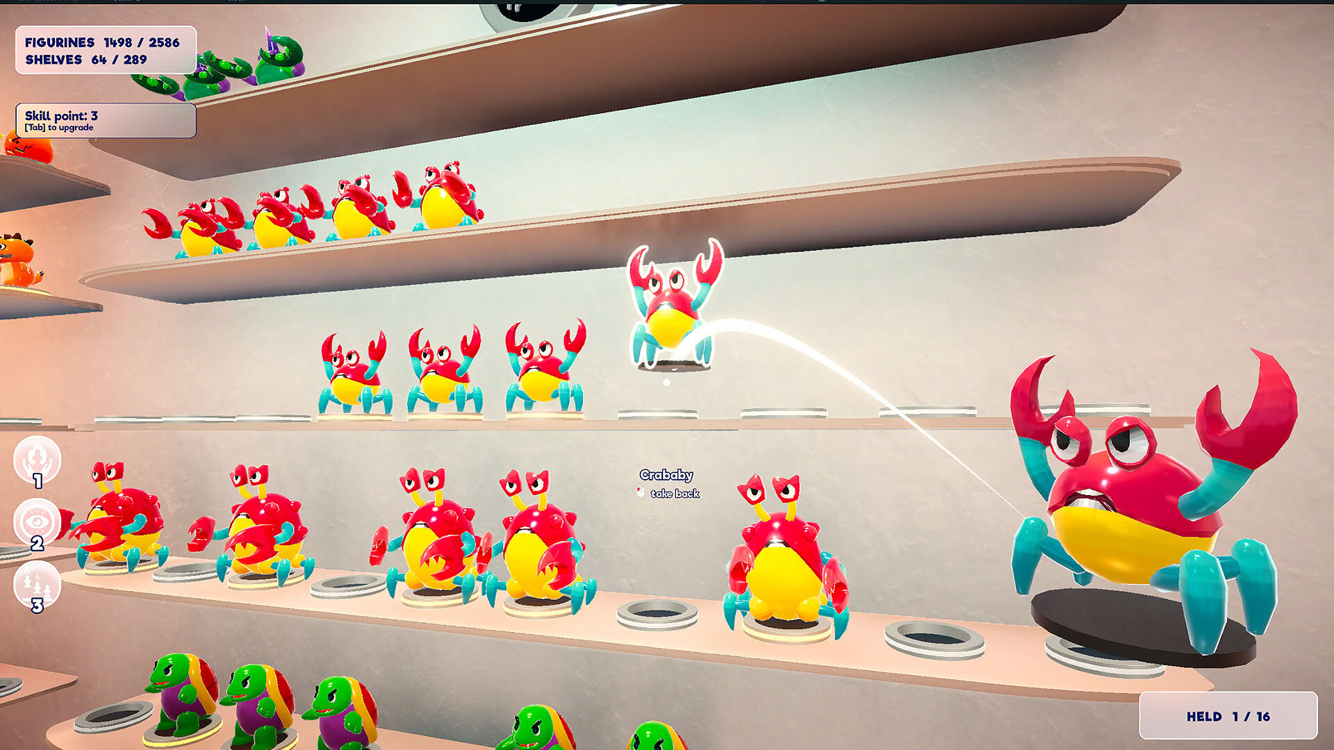Screenshot for Monster Museum: Tidy Up the Collection!
