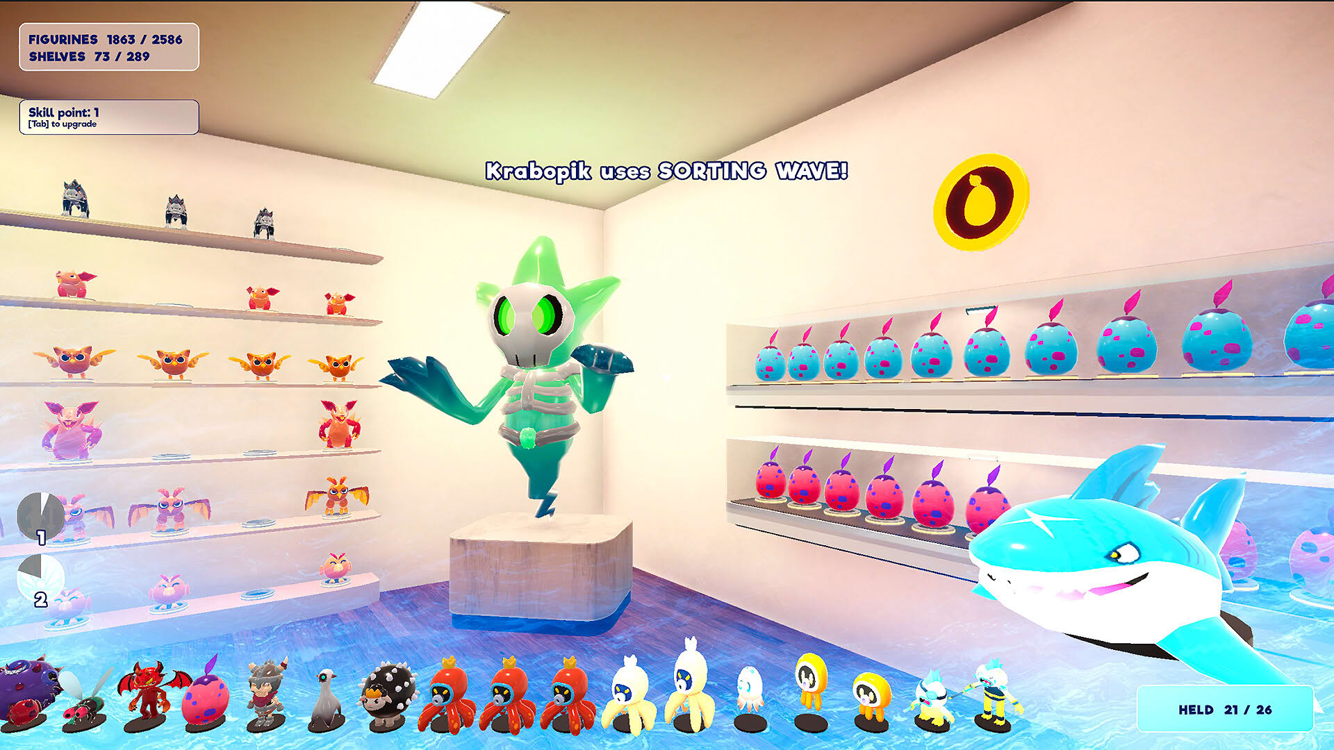Screenshot for Monster Museum: Tidy Up the Collection!