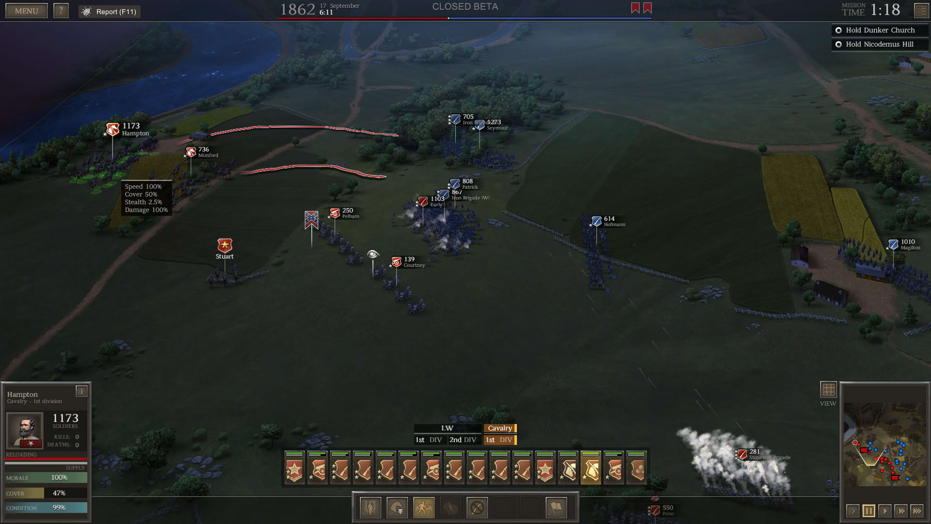 Screenshot for Ultimate General: Civil War