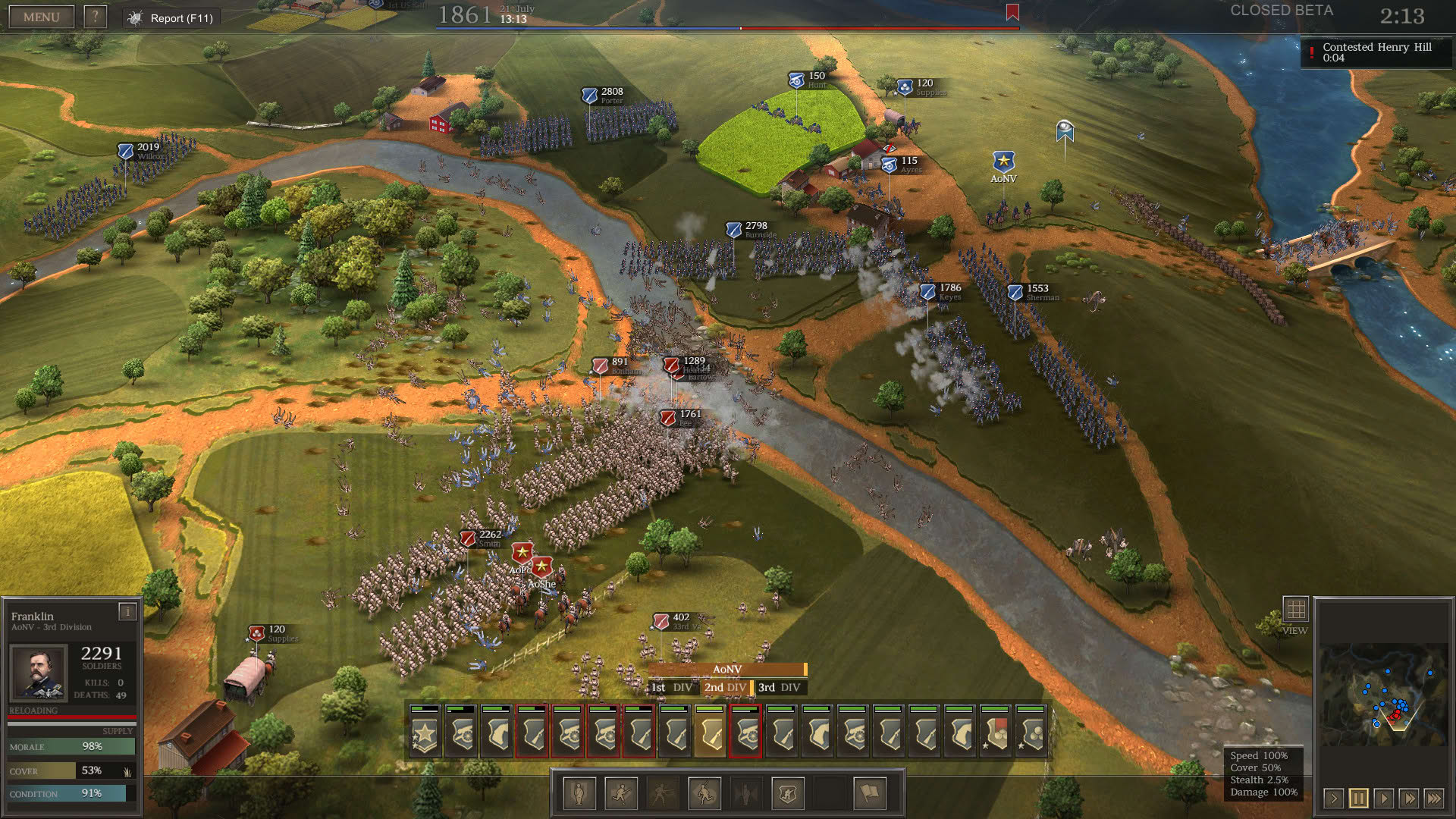 Screenshot for Ultimate General: Civil War