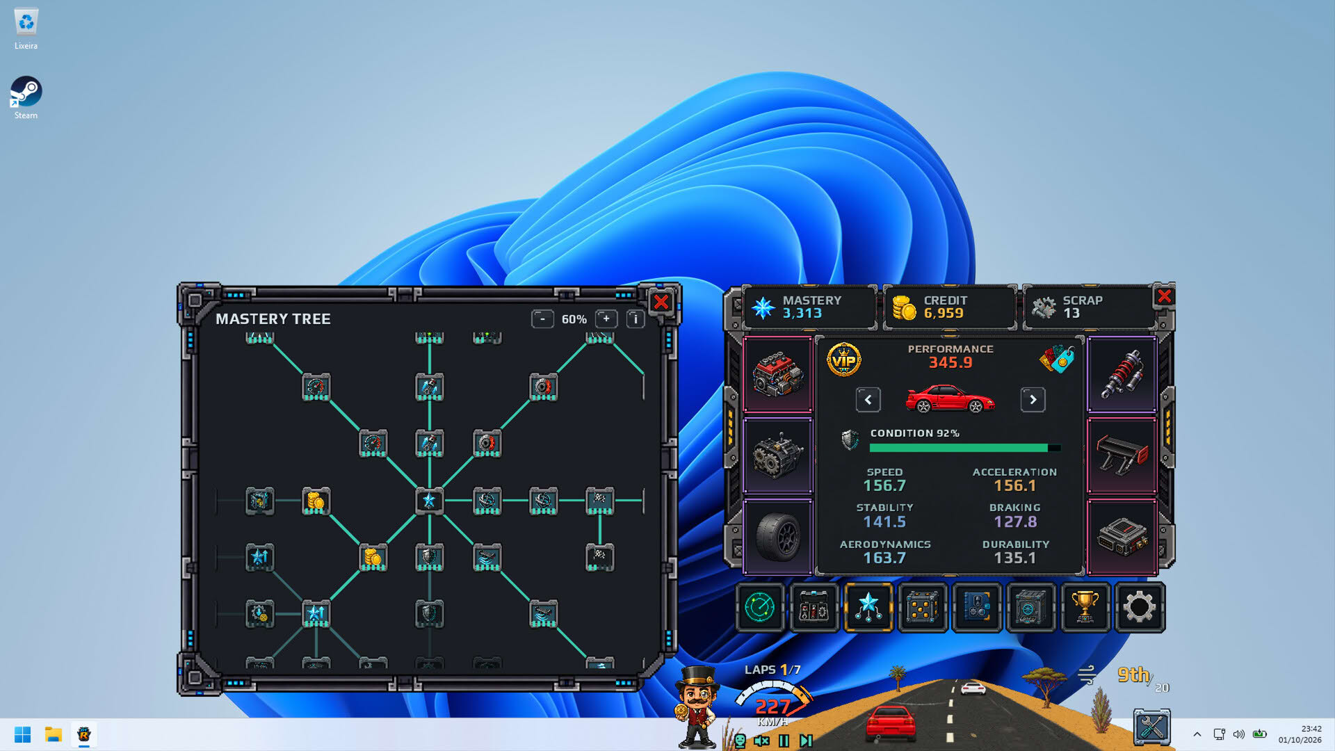 Screenshot for Desk Top Racer