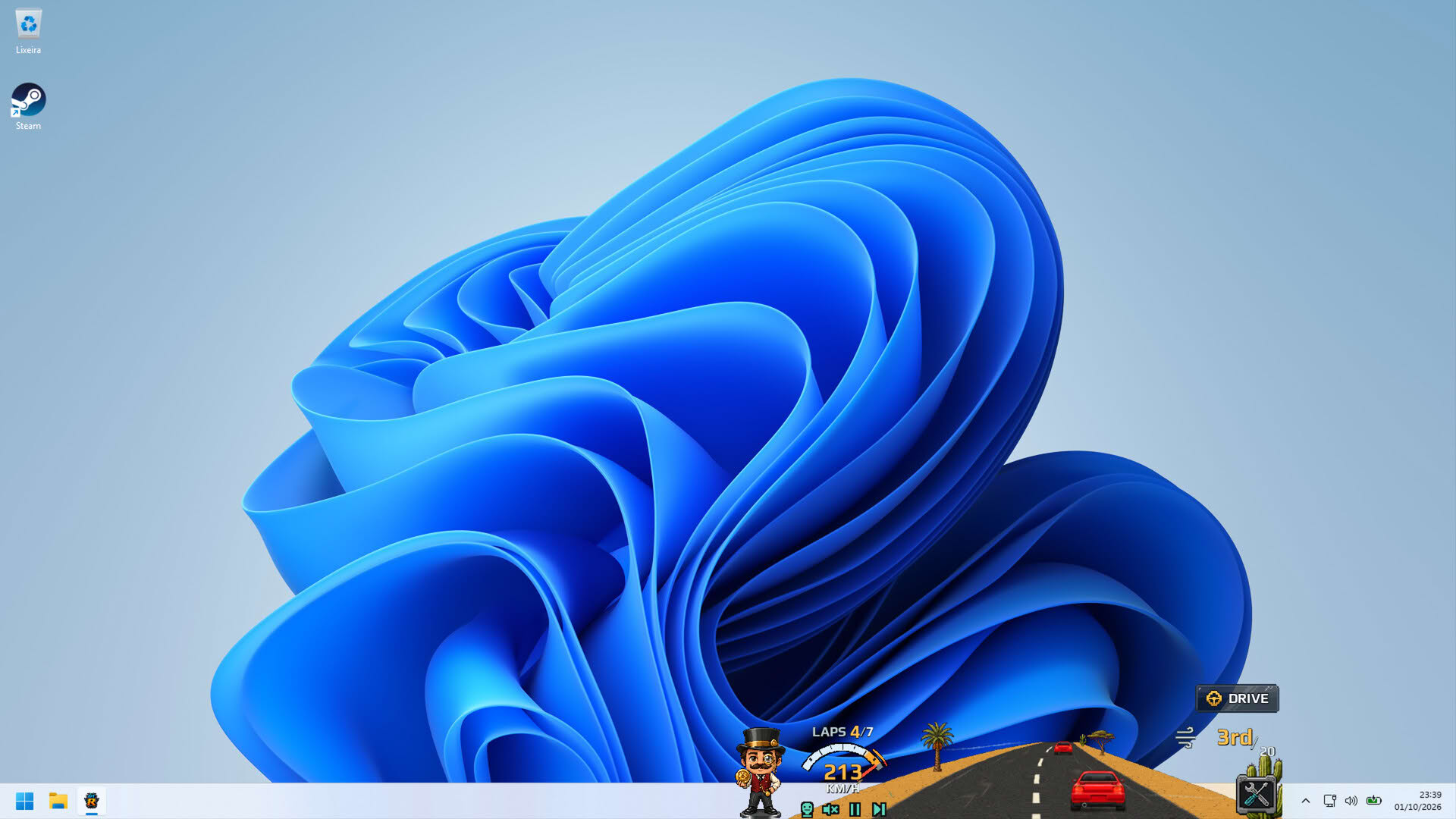 Screenshot for Desk Top Racer