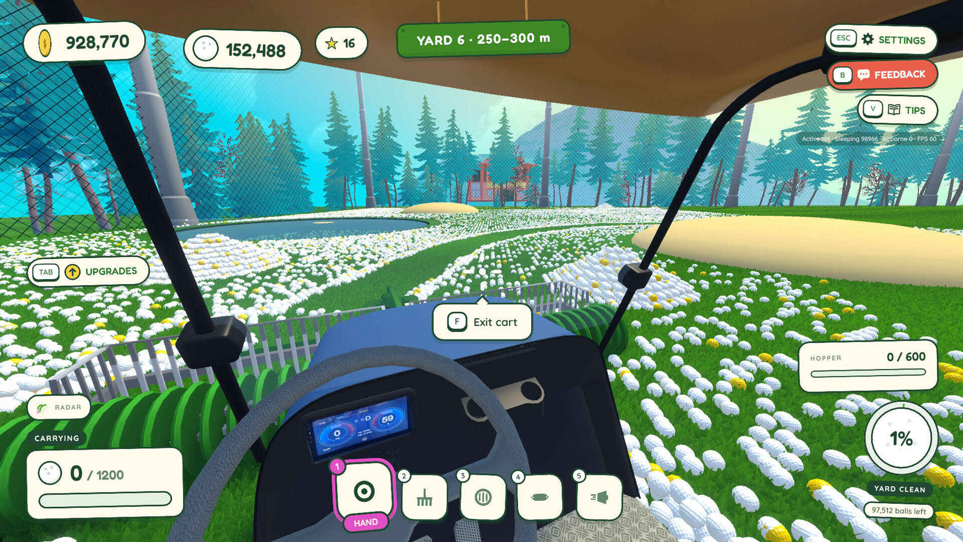Screenshot for Ball Picker: Clean Up the Golf Yard