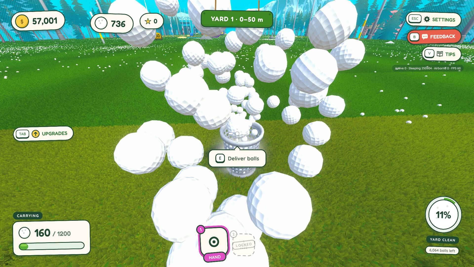 Screenshot for Ball Picker: Clean Up the Golf Yard