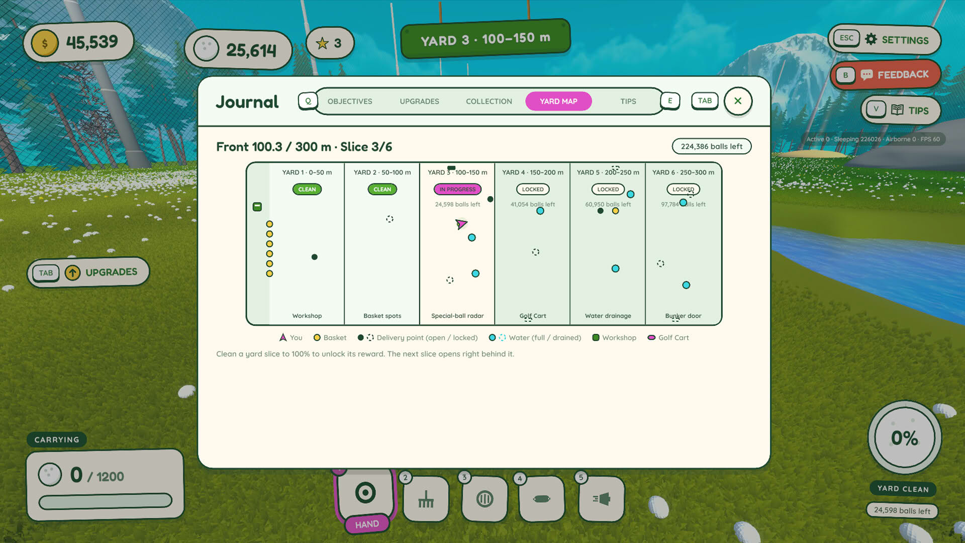 Screenshot for Ball Picker: Clean Up the Golf Yard