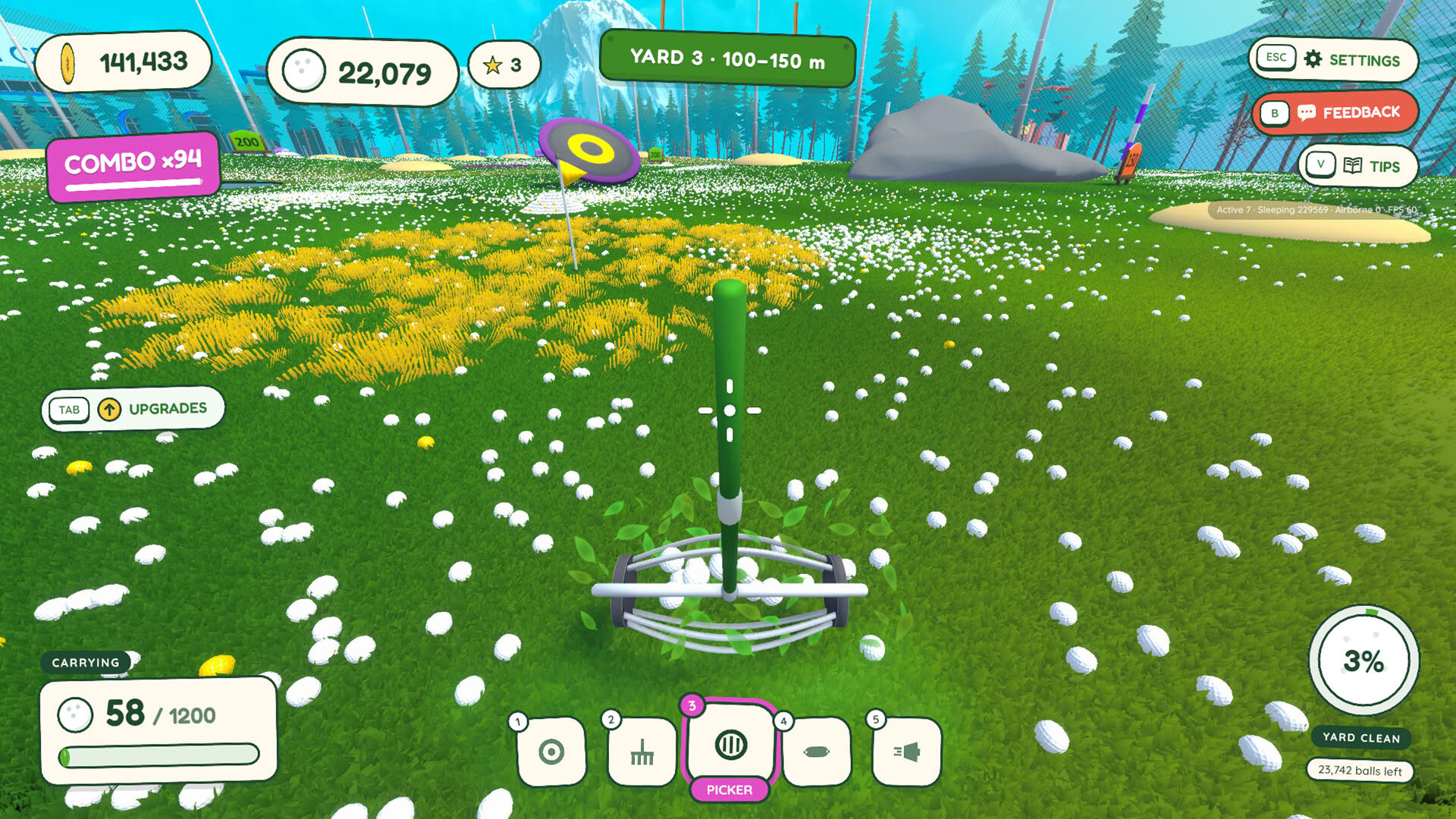 Screenshot for Ball Picker: Clean Up the Golf Yard