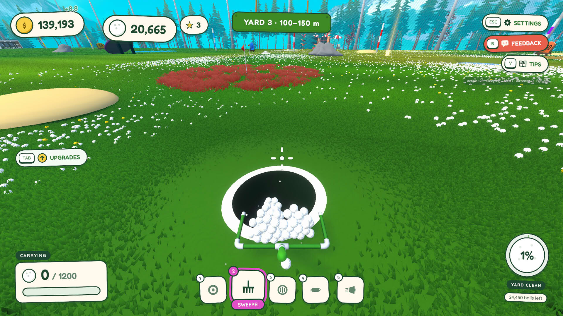 Screenshot for Ball Picker: Clean Up the Golf Yard