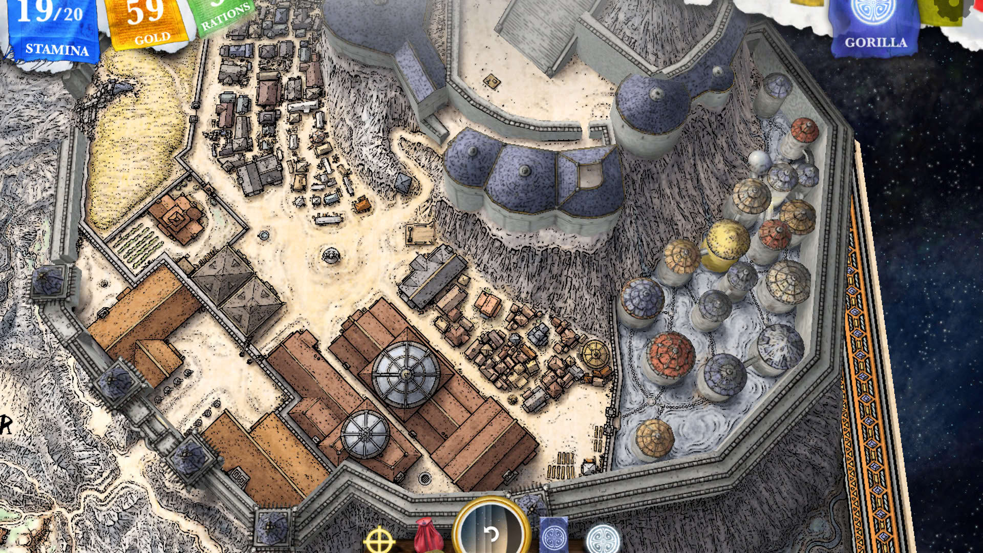 Screenshot for Sorcery! Part 4