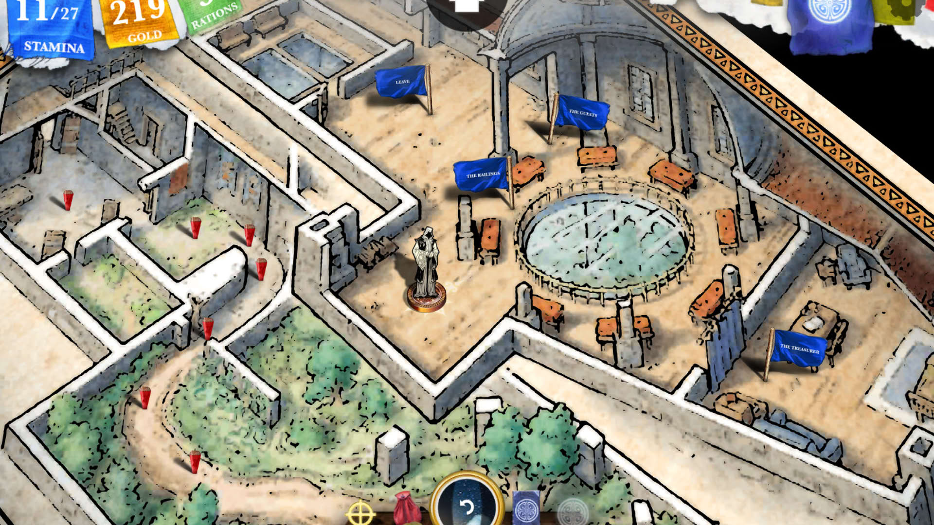 Screenshot for Sorcery! Part 4